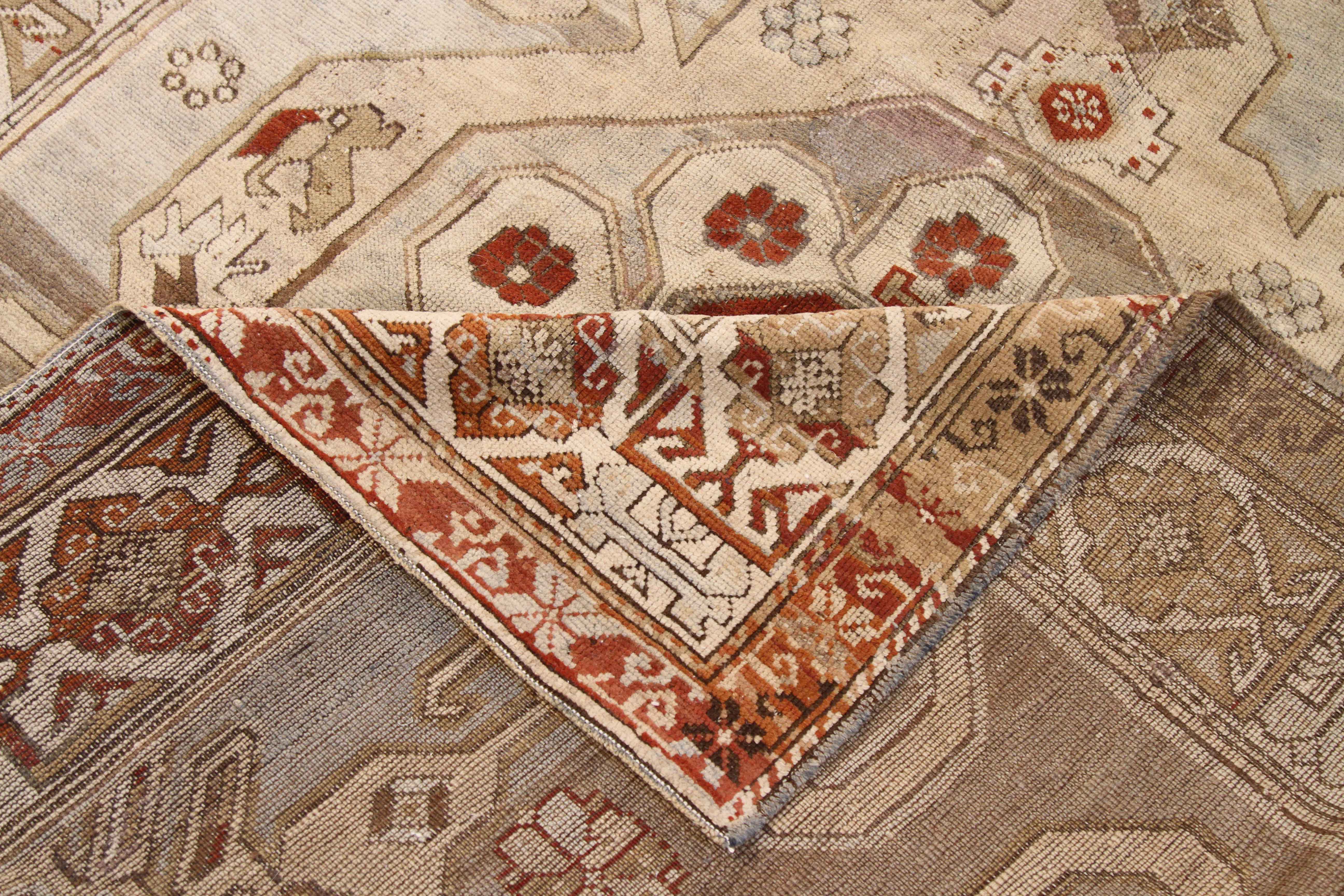 Thumbnail 2 for Antique Russia Ghafghaz Transitional Rug 73777