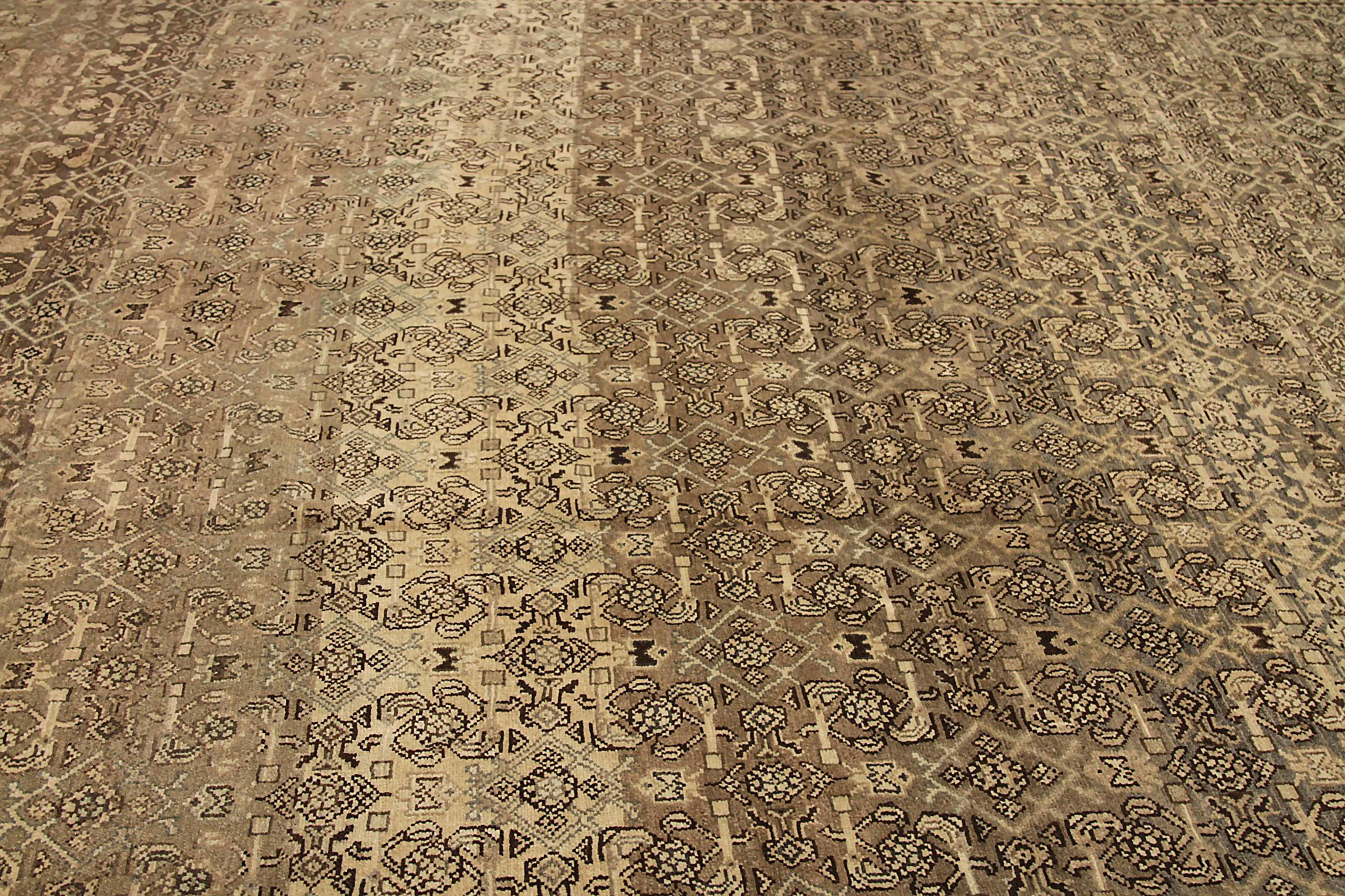 Thumbnail 4 for Antique Persian Malayer Transitional Rug 73493