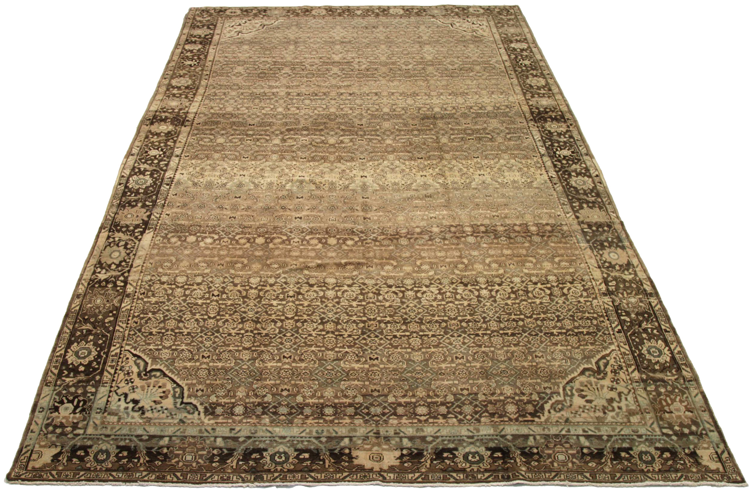 Thumbnail 5 for Antique Persian Malayer Transitional Rug 73493