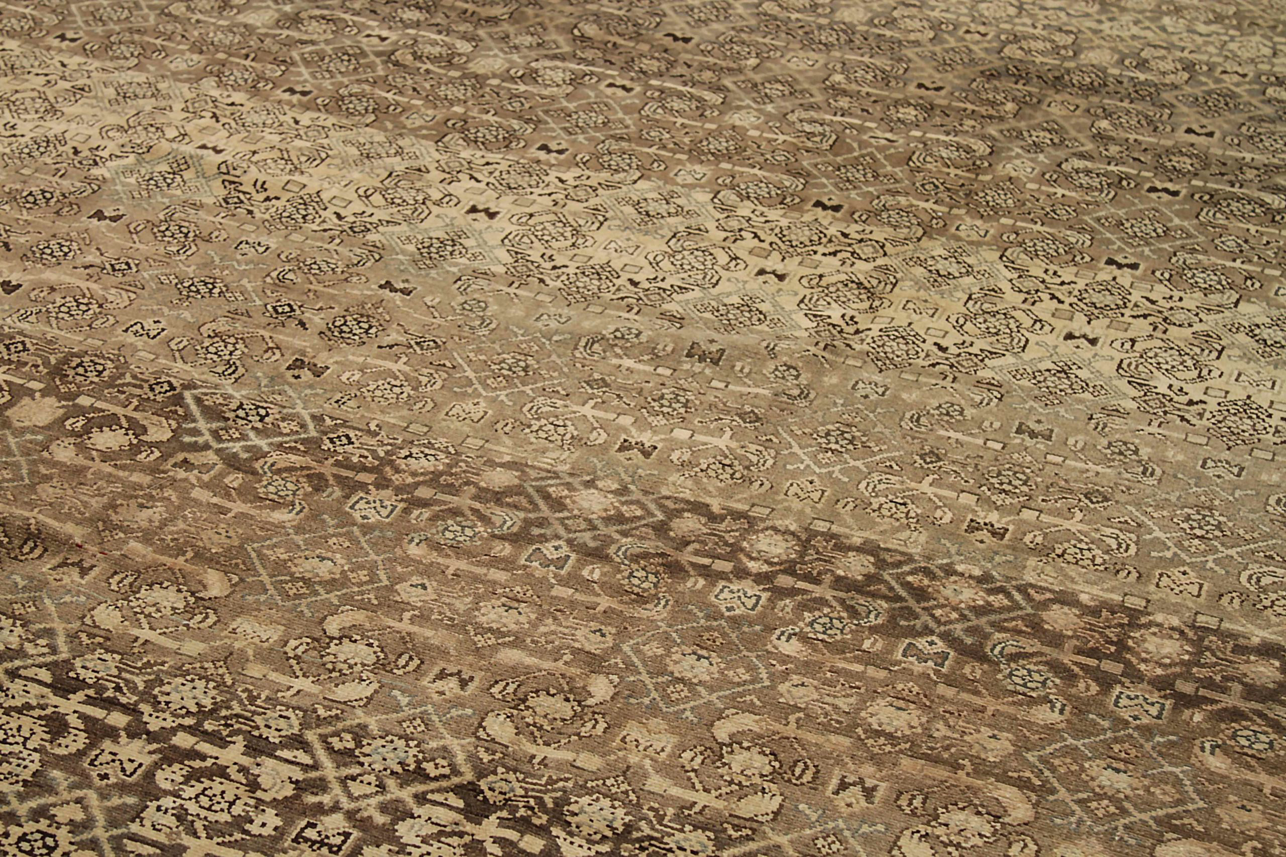 Thumbnail 2 for Antique Persian Malayer Transitional Rug 73493