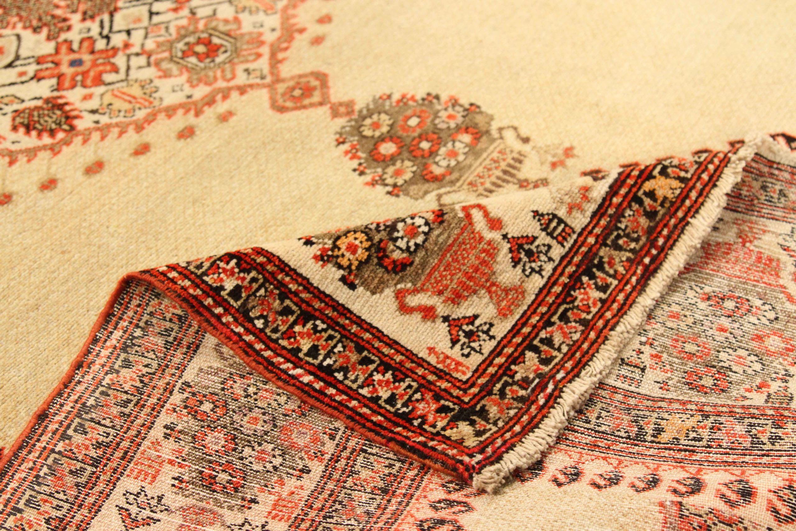 Thumbnail 11 for Antique Persian Malayer Traditional Rug 67870