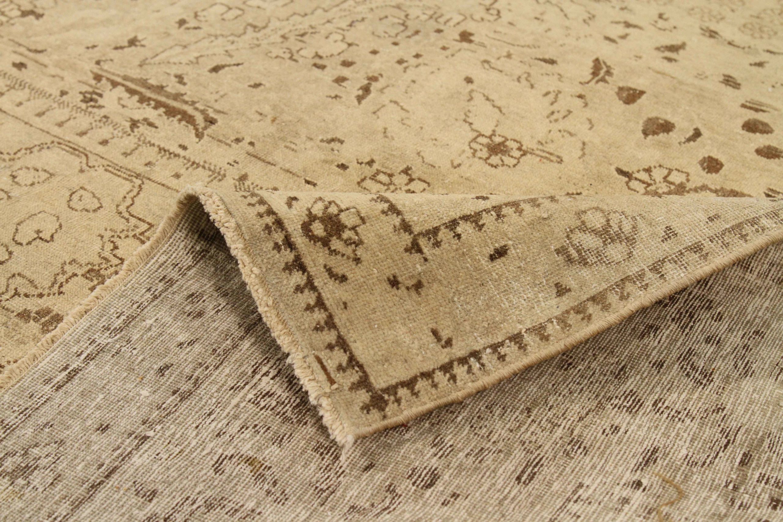 Thumbnail 13 for Antique Persian Tabriz Transitional Rug 67915