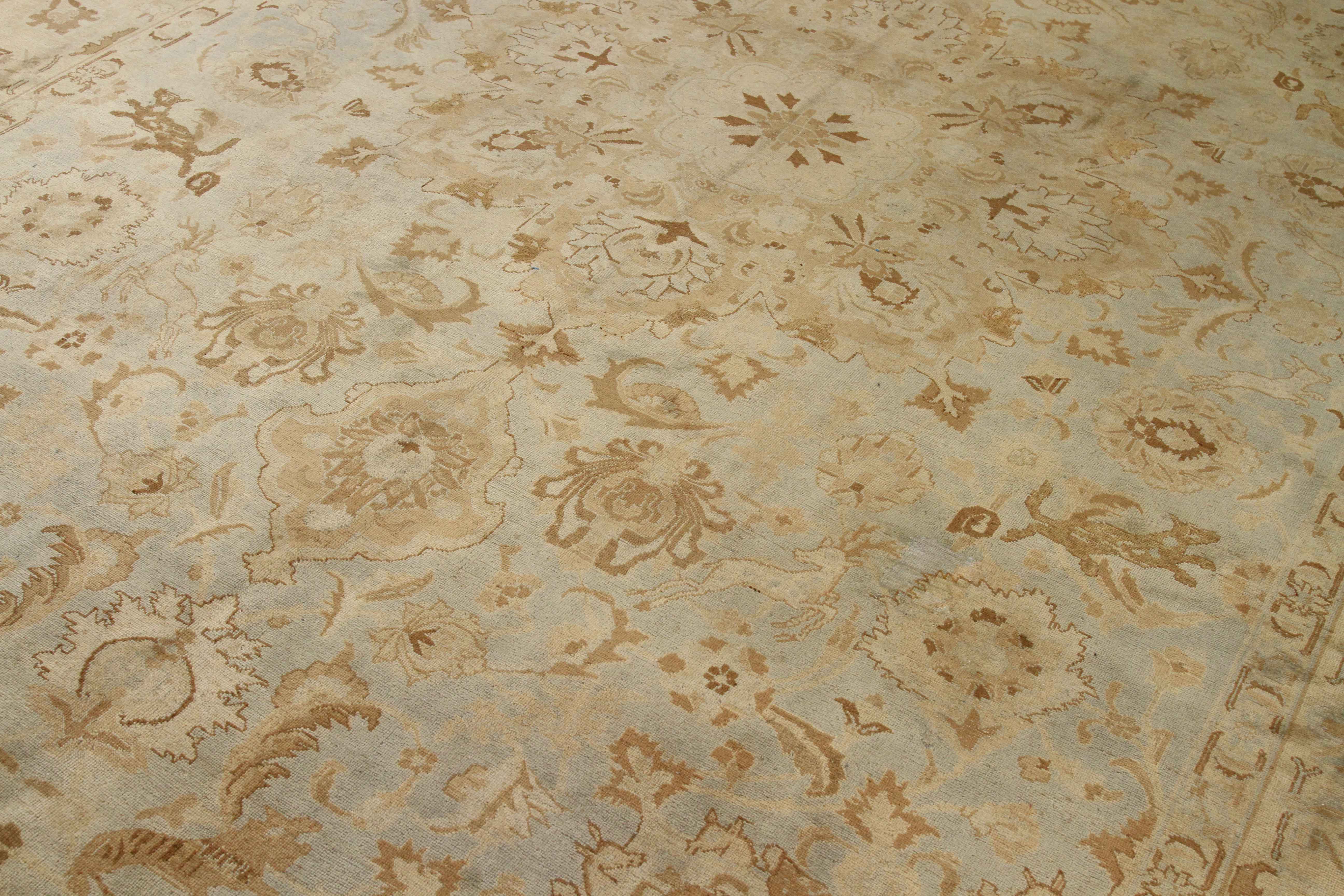 Thumbnail 4 for Antique Persian Tabriz Transitional Rug 67917