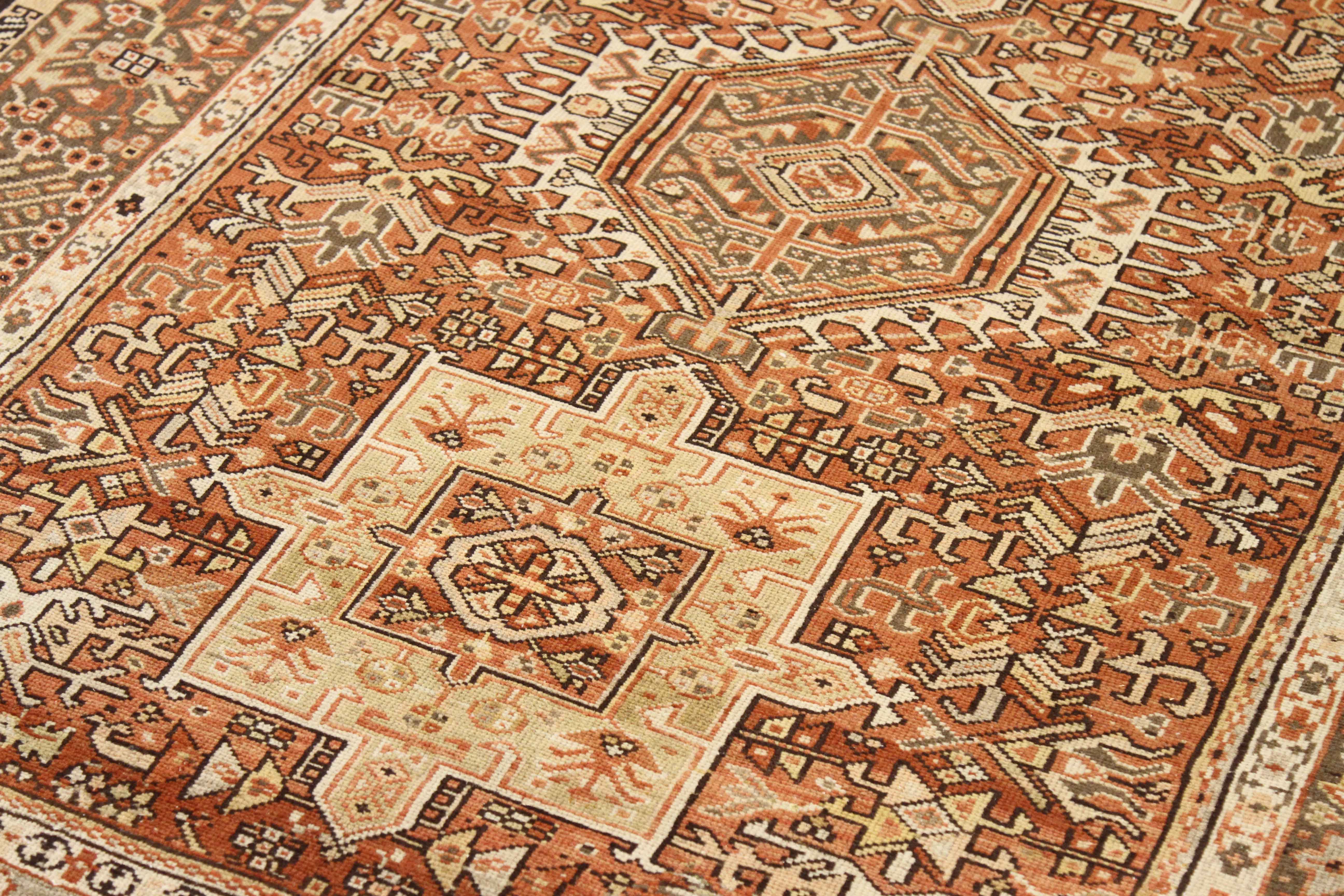 Thumbnail 2 for Antique Persian Gharajeh Traditional Rug 67918