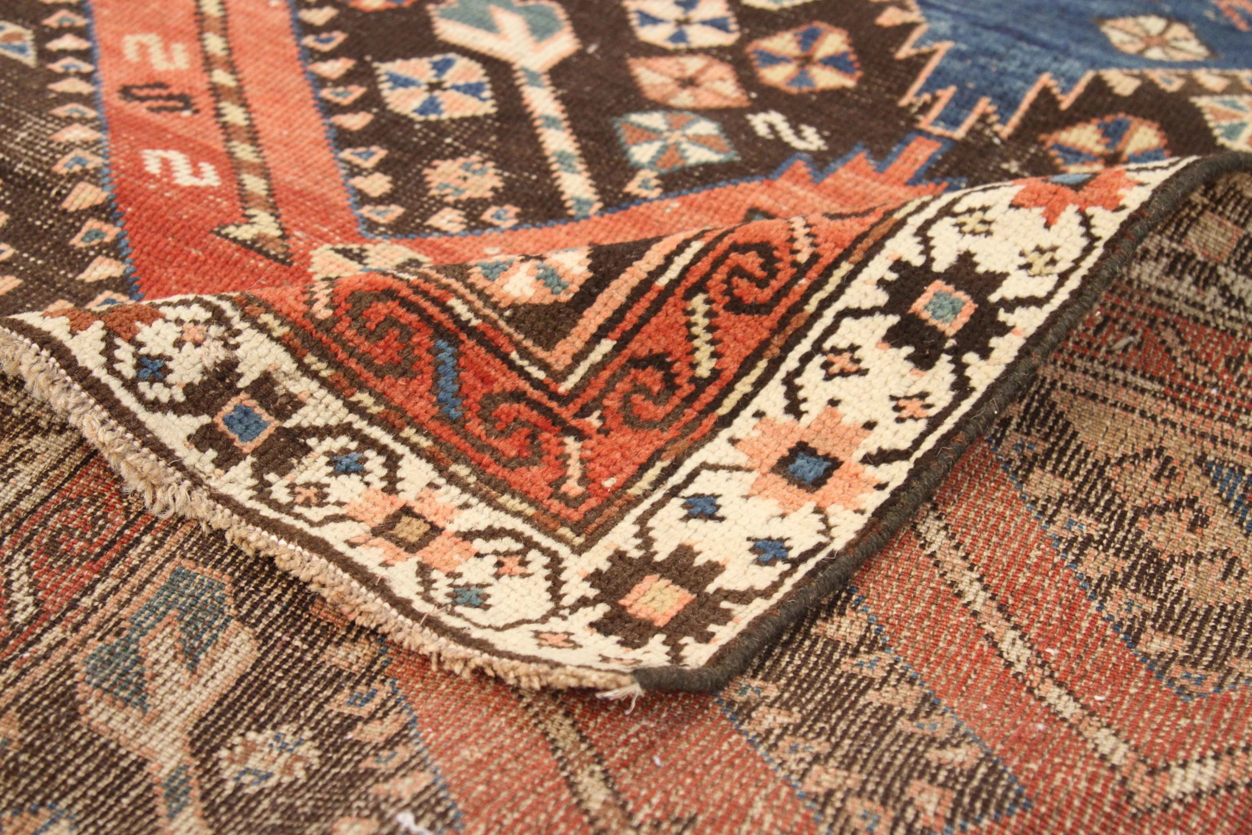 Thumbnail 15 for Antique Persian Shiraz Traditional Rug 67919