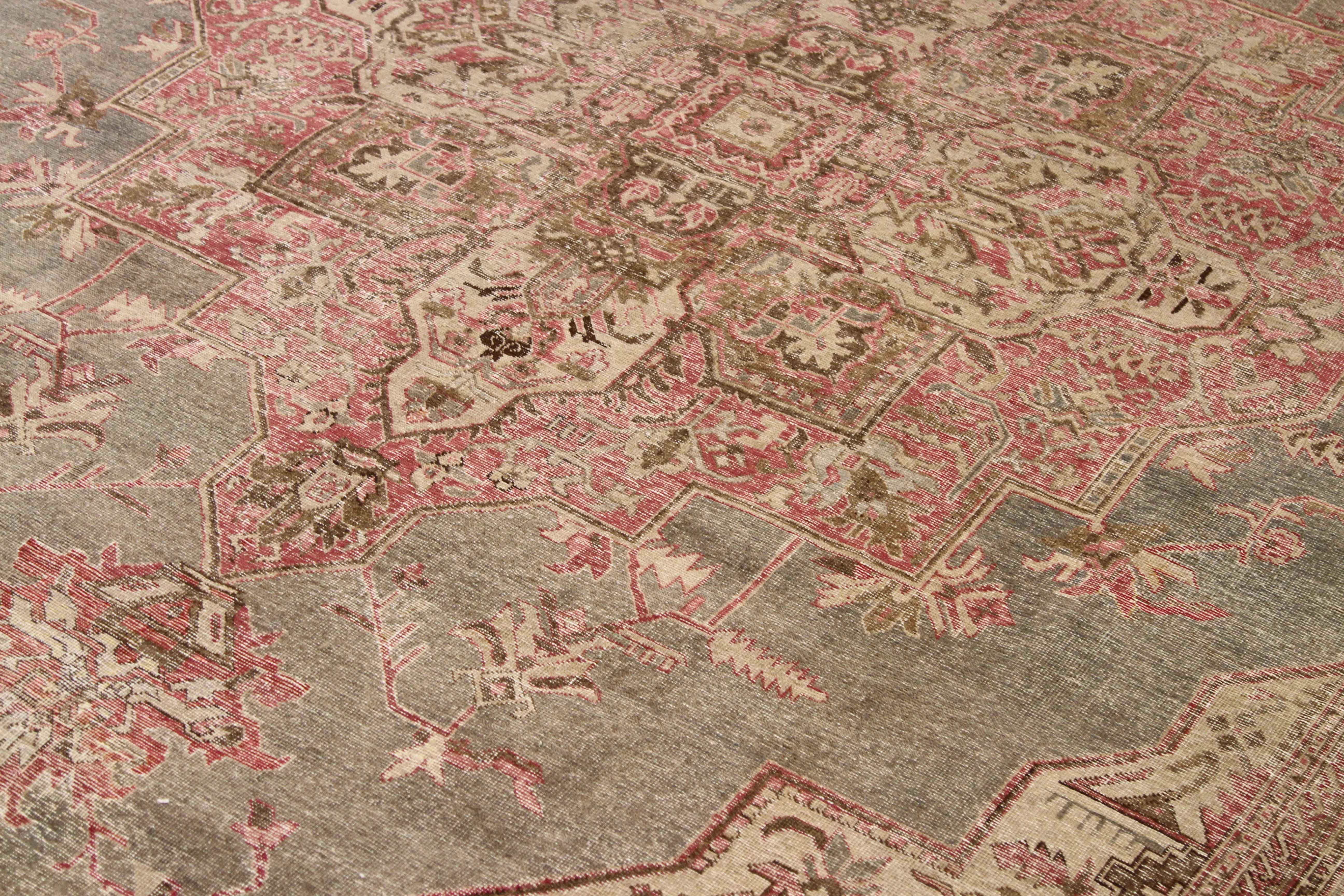 Thumbnail 2 for Antique Persian Tabriz Transitional Rug 67964