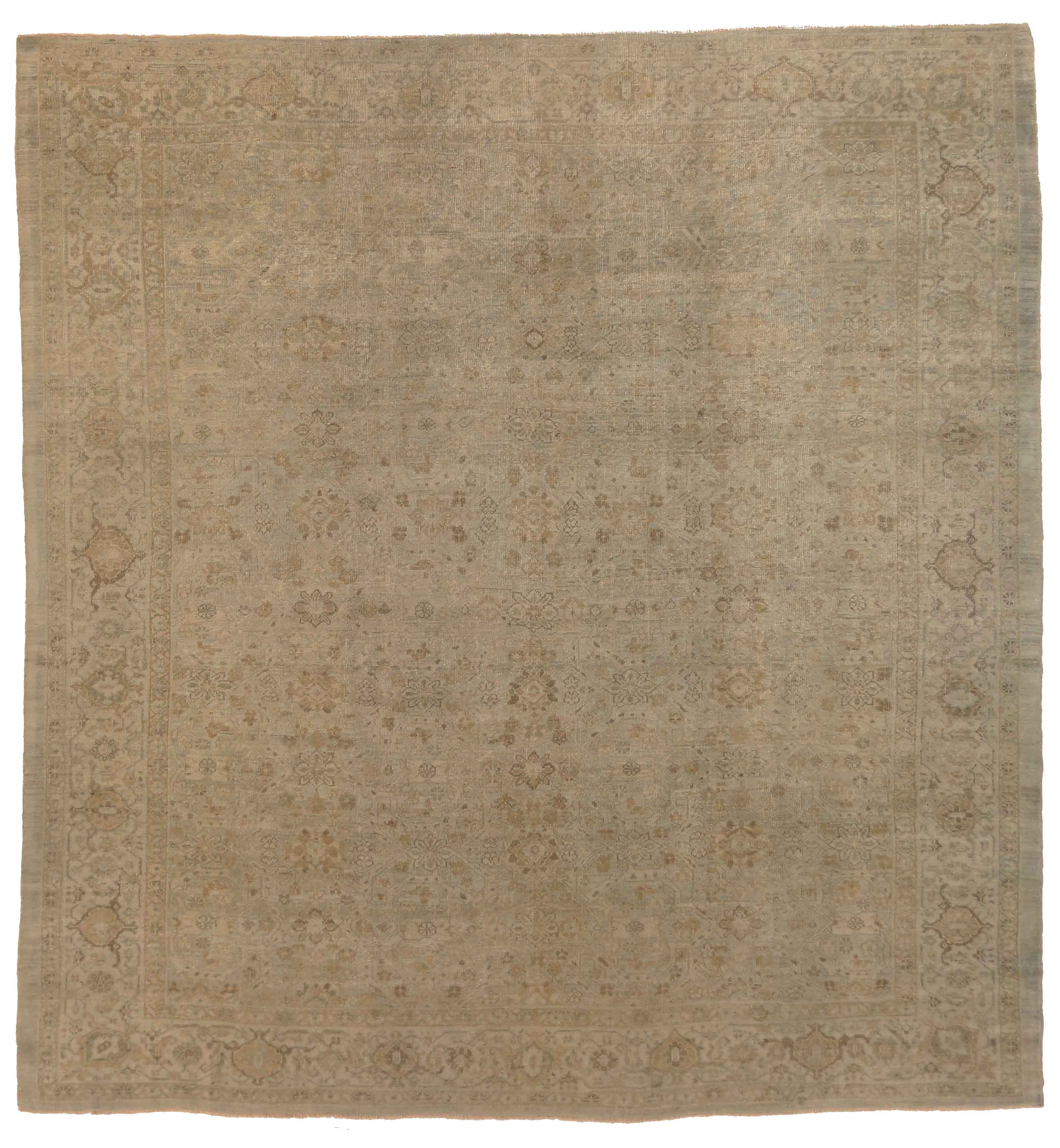 Thumbnail 15 for Antique Persian Sultanabad Transitional Rug 68012