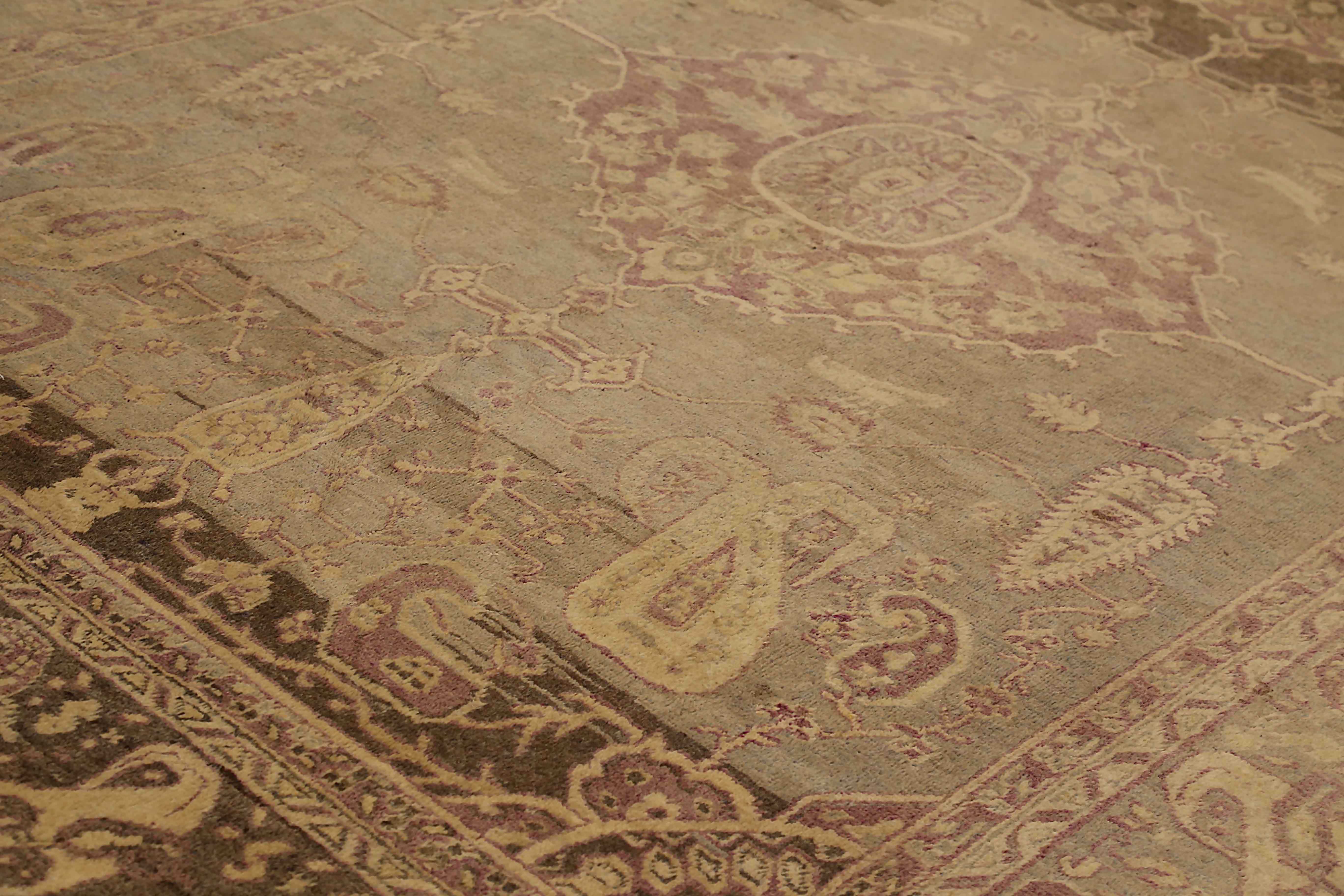 Thumbnail 4 for Antique Russia Khotan Transitional Rug 72745