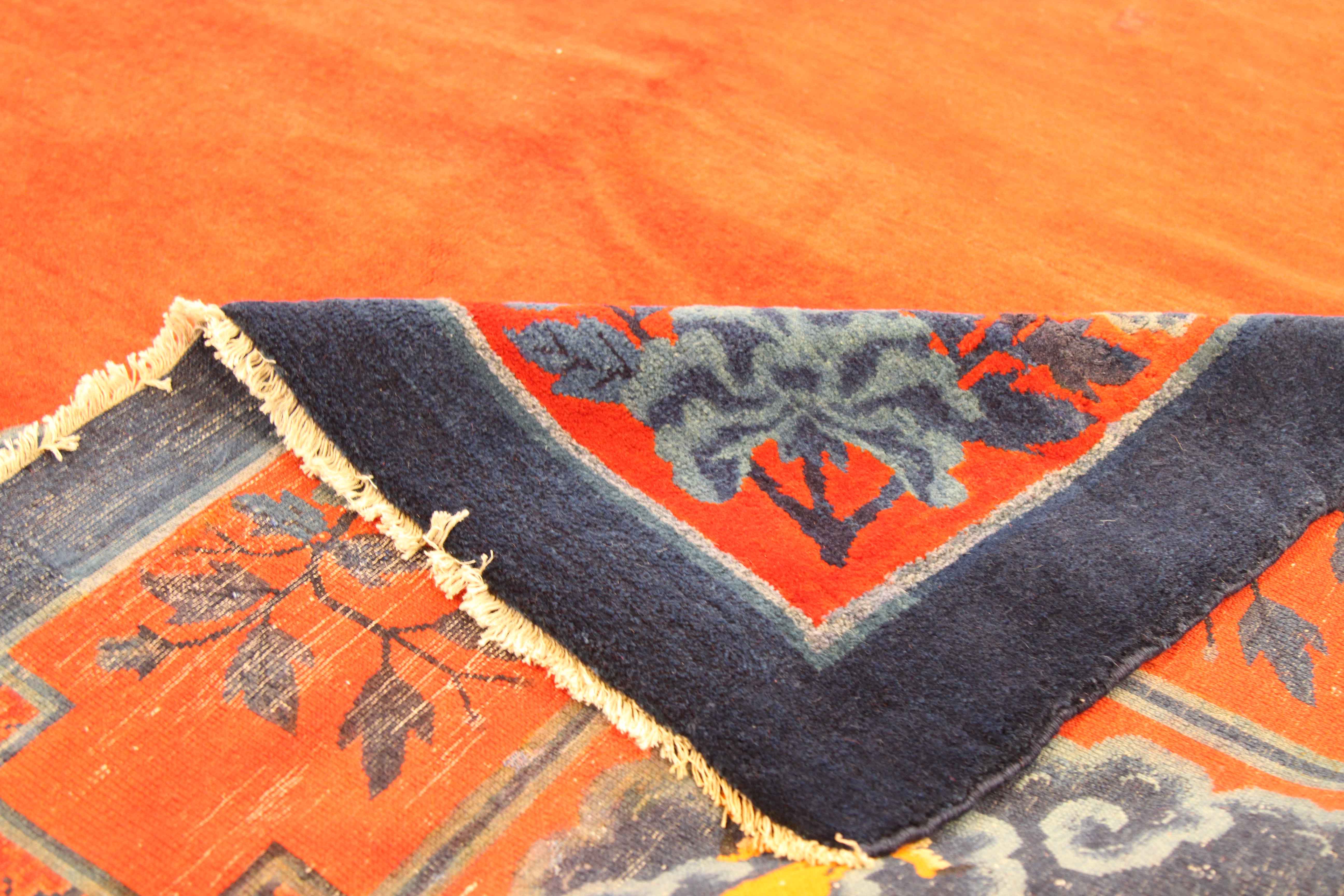 Thumbnail 2 for Antique China Beijing Transitional Rug 72726