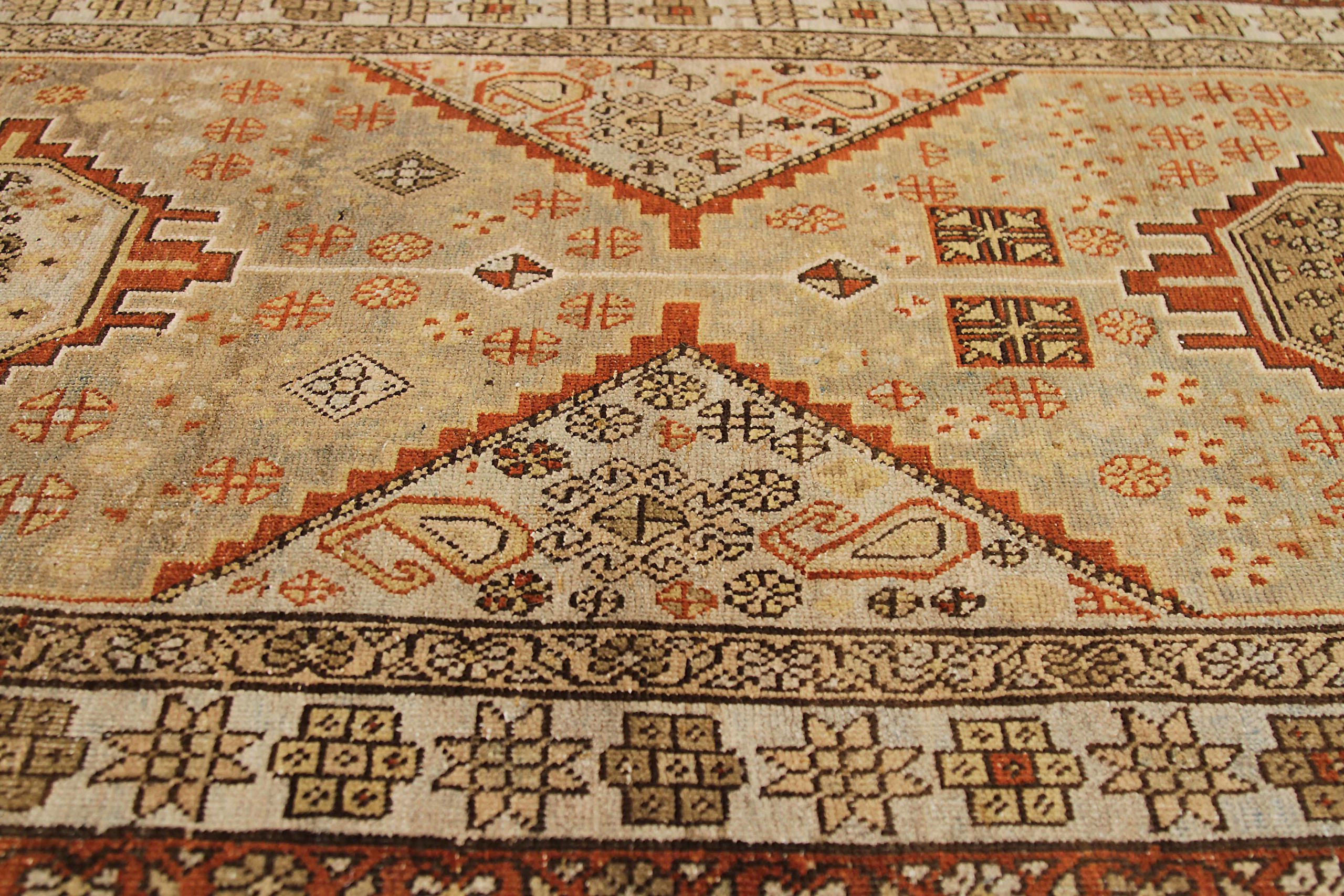 Thumbnail 2 for Antique Persian Azarbaijan Transitional Rug 89709