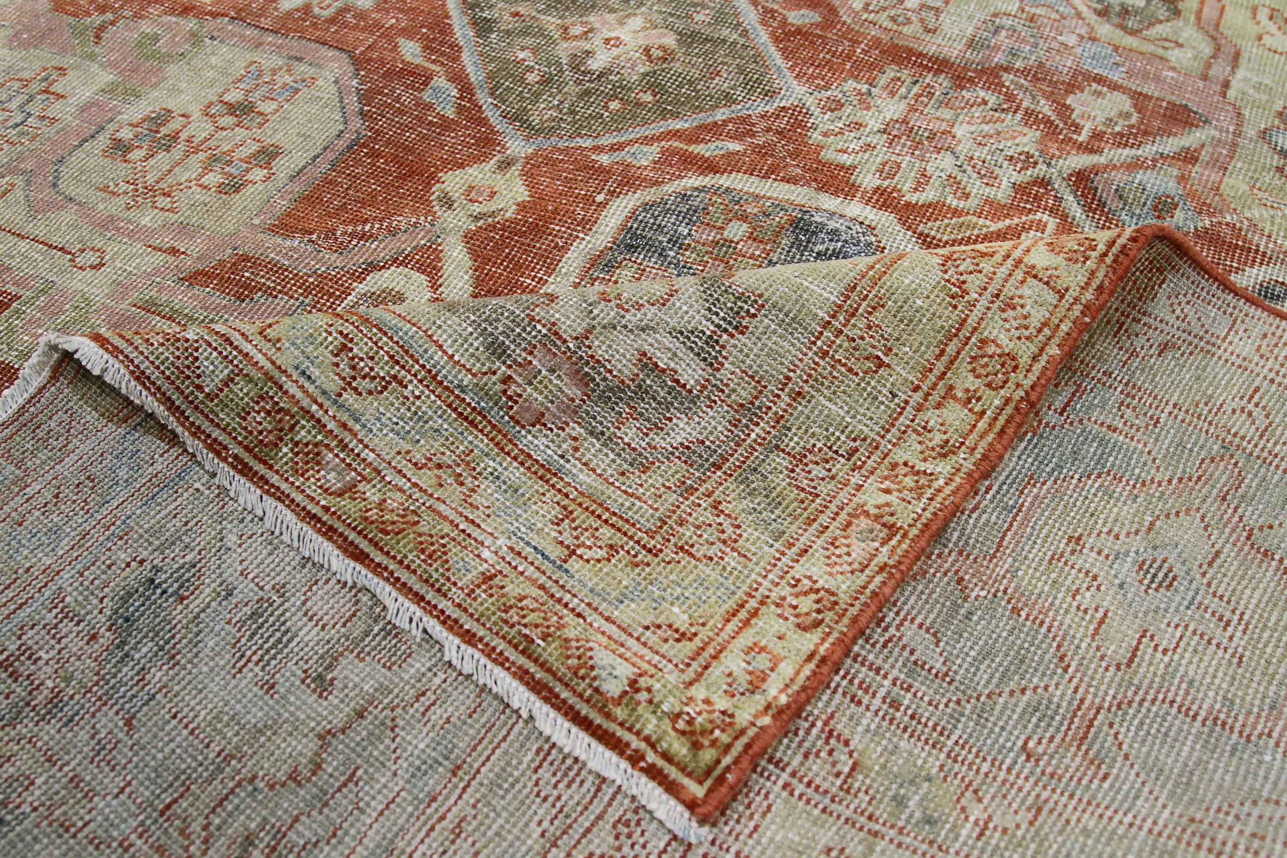 Thumbnail 6 for Antique Persian Sultanabad Traditional Rug 89722