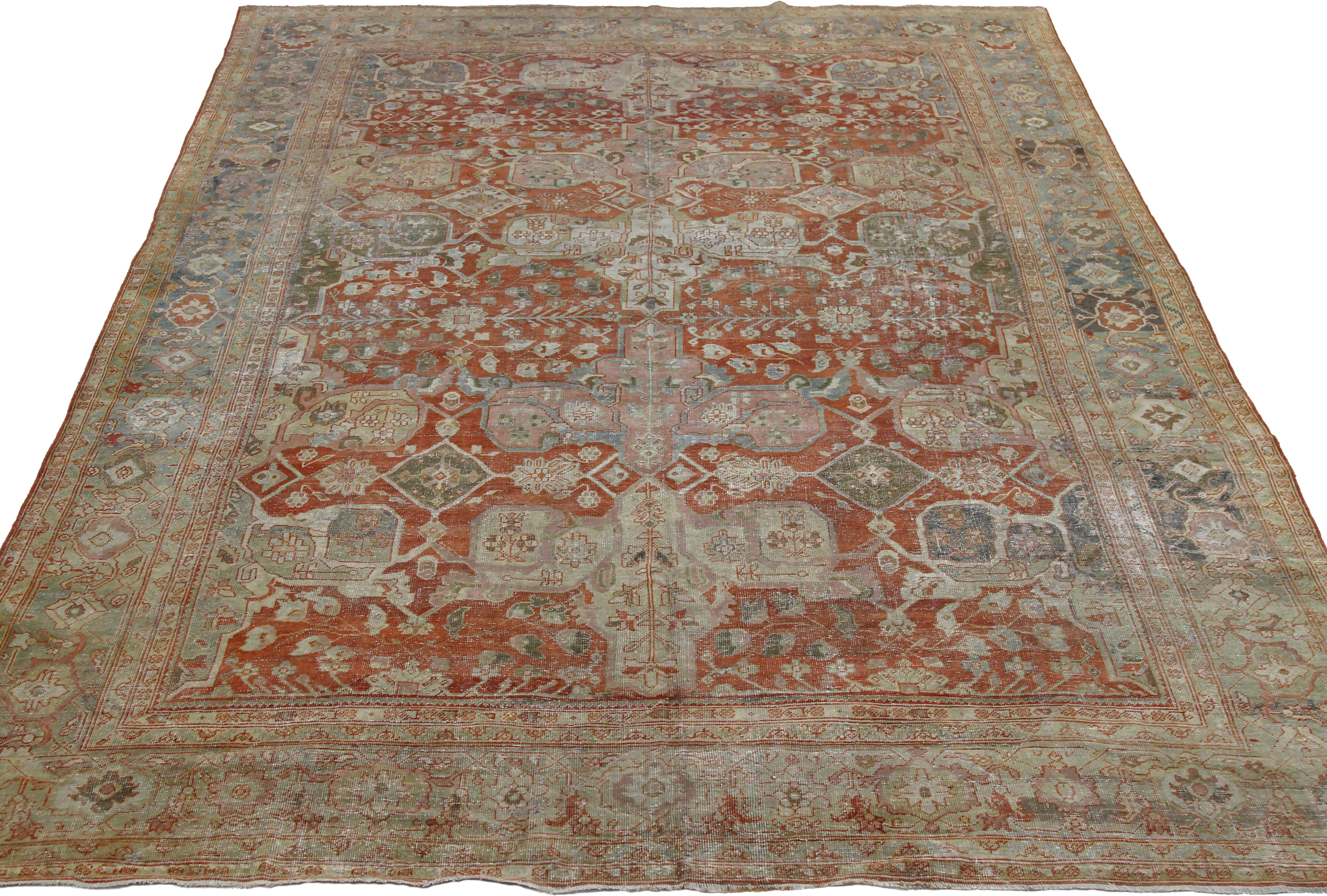 Thumbnail 2 for Antique Persian Sultanabad Traditional Rug 89722