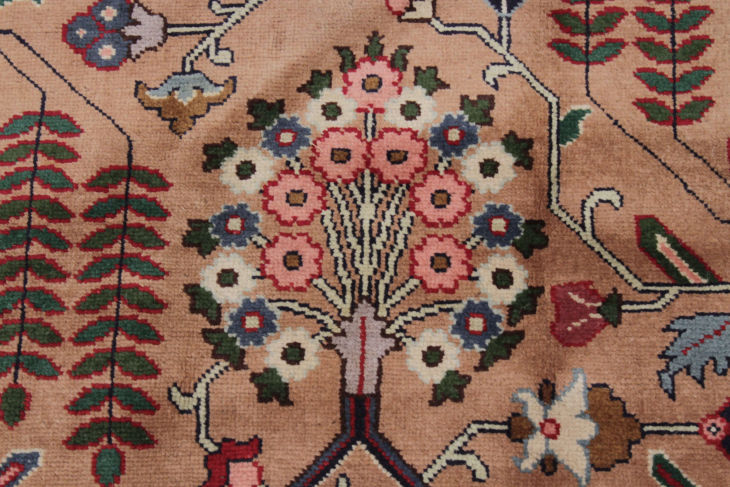 Thumbnail 3 for Antique Persian Tabriz Traditional Rug 89702