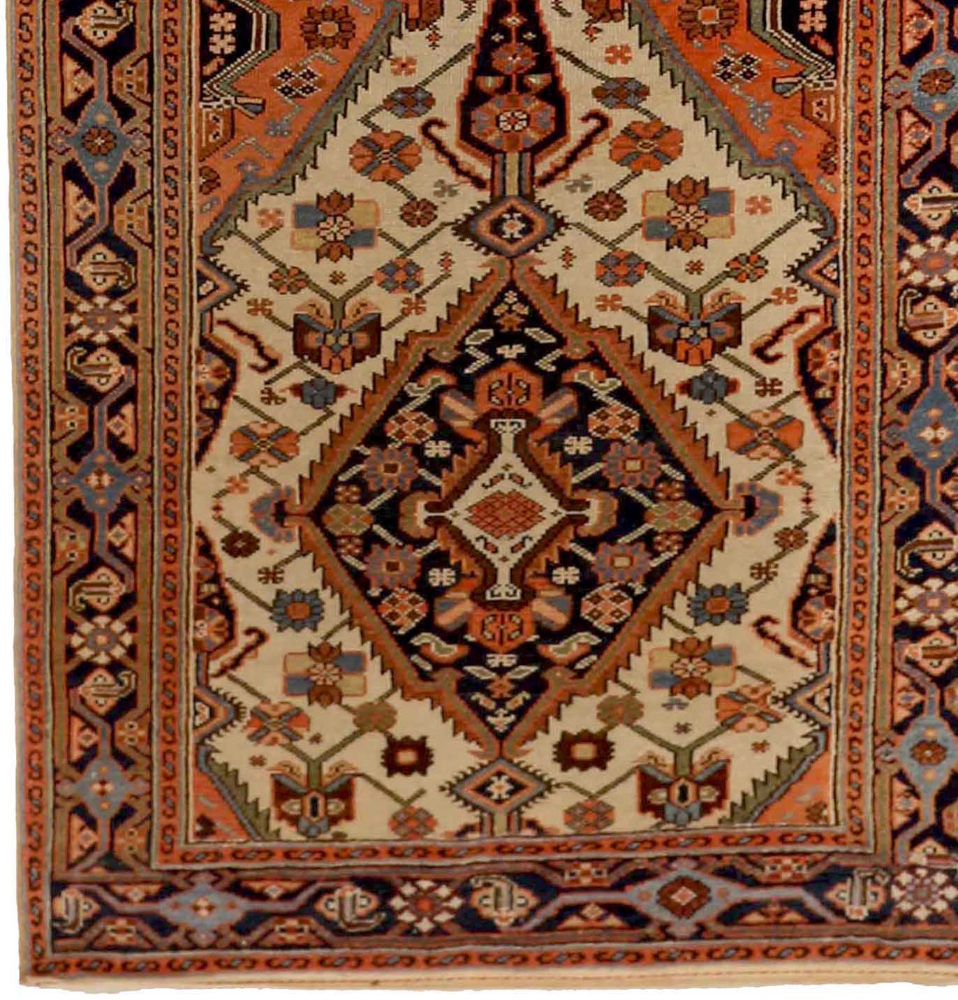 Thumbnail 13 for Antique Persian Malayer Traditional Rug 72835