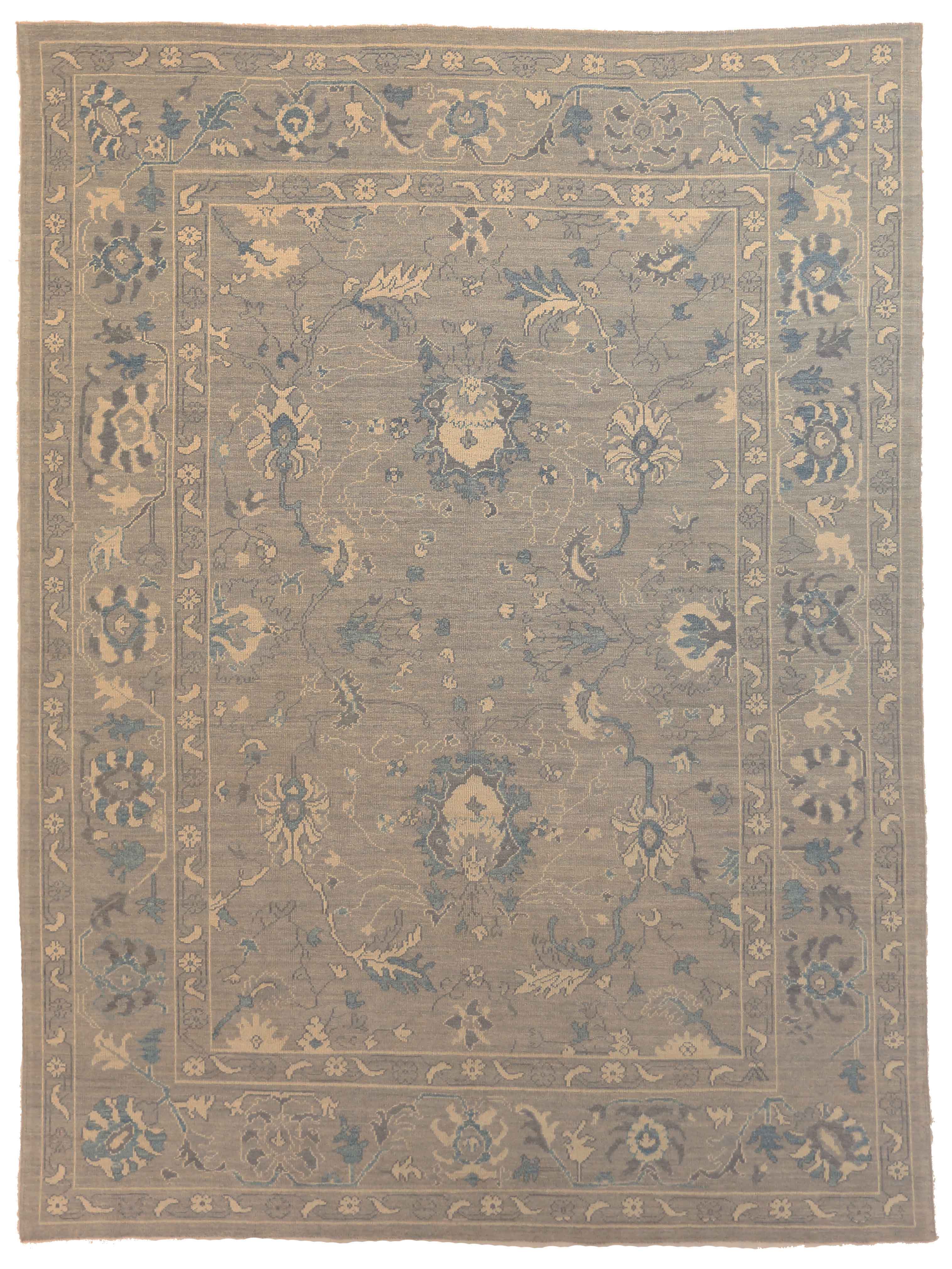 Thumbnail 15 for Persian Oushak Transitional Rug 68042