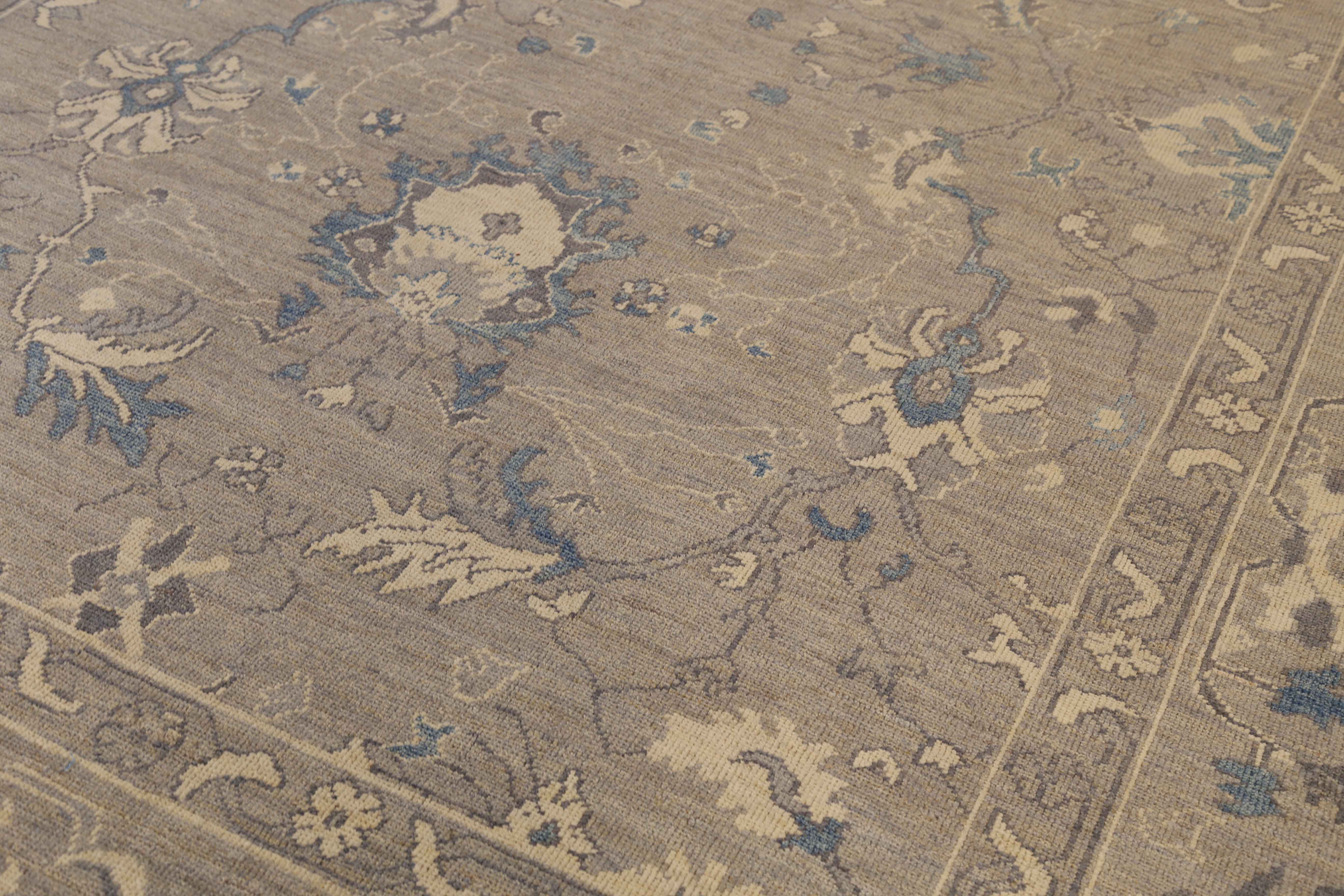 Thumbnail 4 for Persian Oushak Transitional Rug 68042