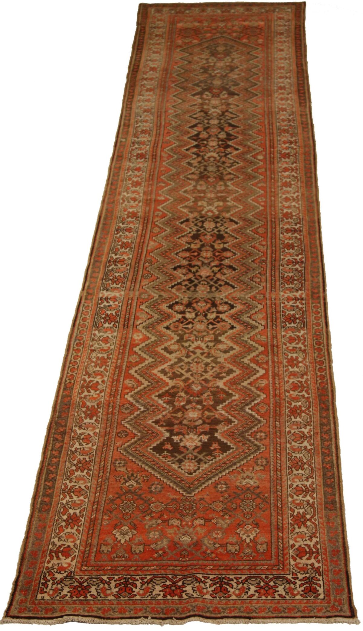 Thumbnail 8 for Antique Persian Malayer Transitional Rug 72928