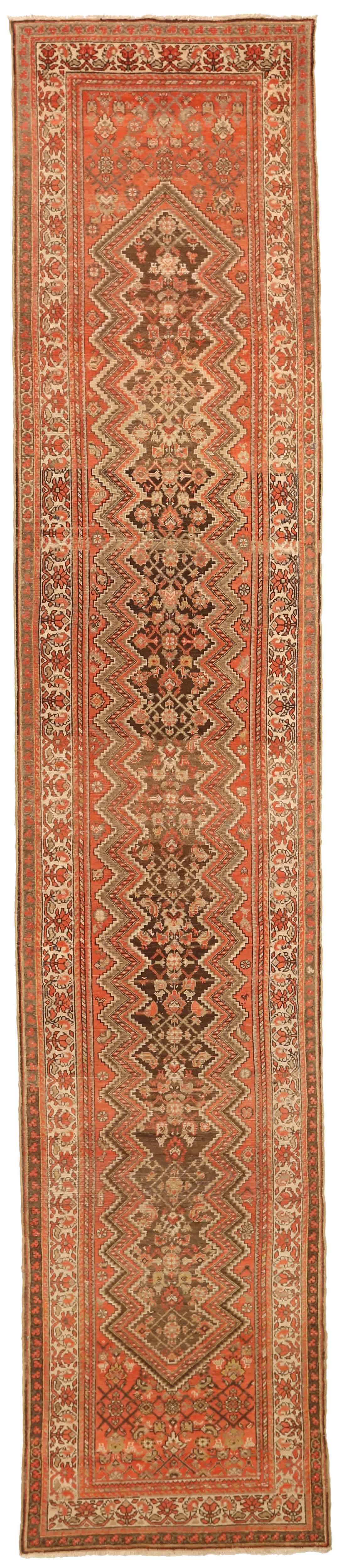 Thumbnail 3 for Antique Persian Malayer Transitional Rug 72928