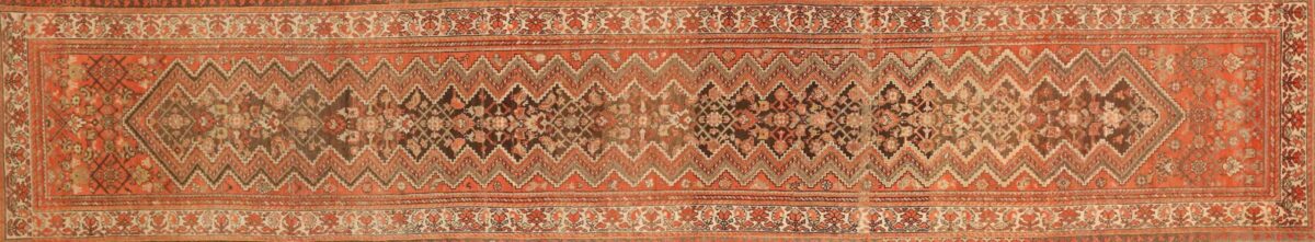 Thumbnail 12 for Antique Persian Malayer Transitional Rug 72928