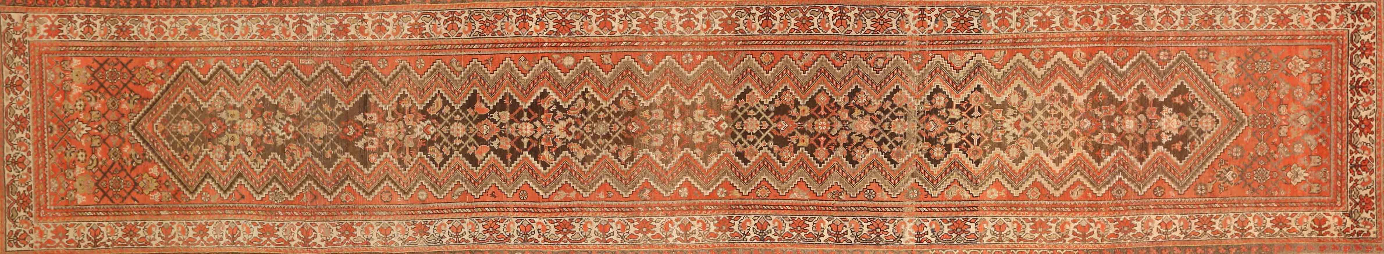 Thumbnail 6 for Antique Persian Malayer Transitional Rug 72928