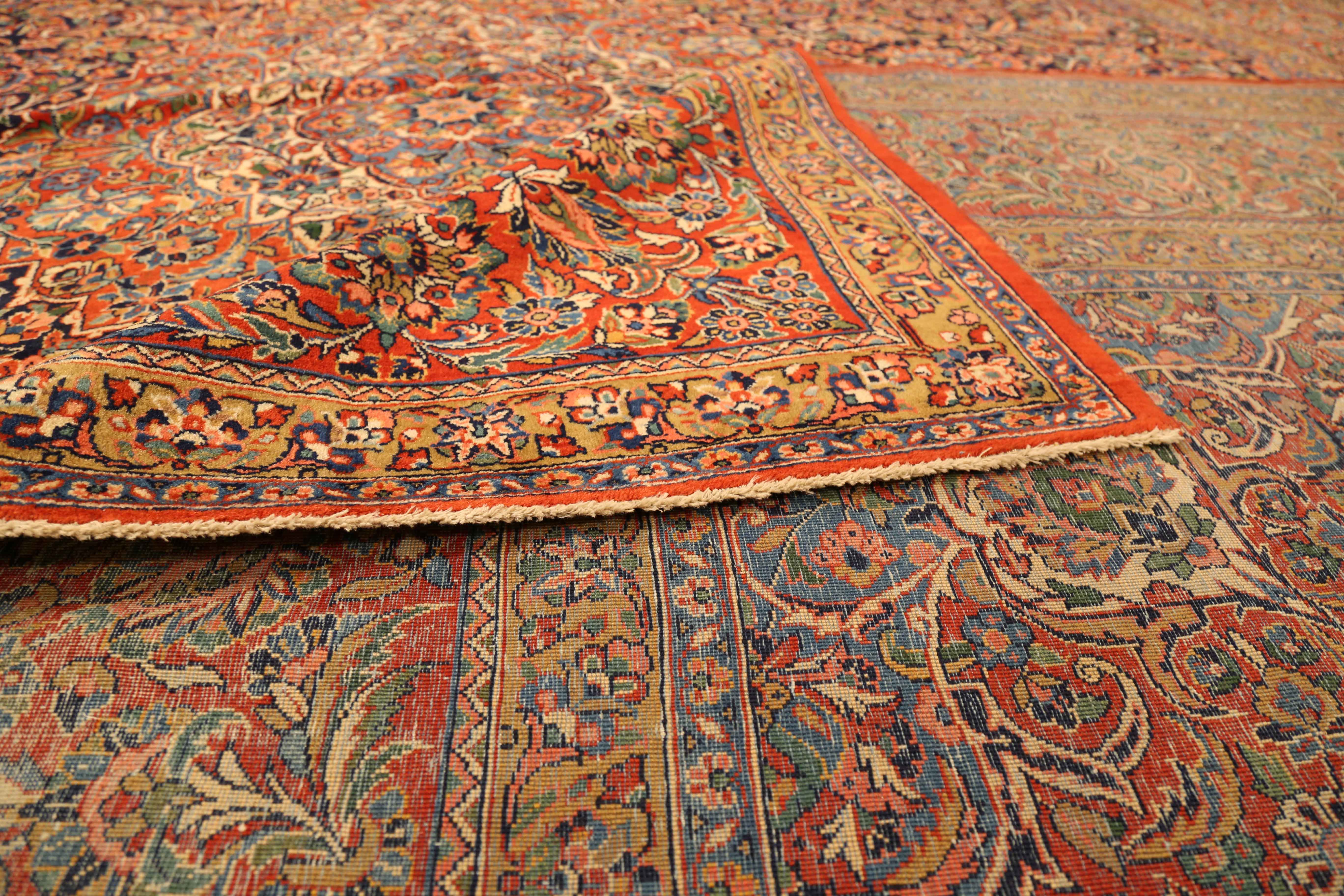 Thumbnail 5 for Antique Persian Ghazvin Traditional Rug 72894