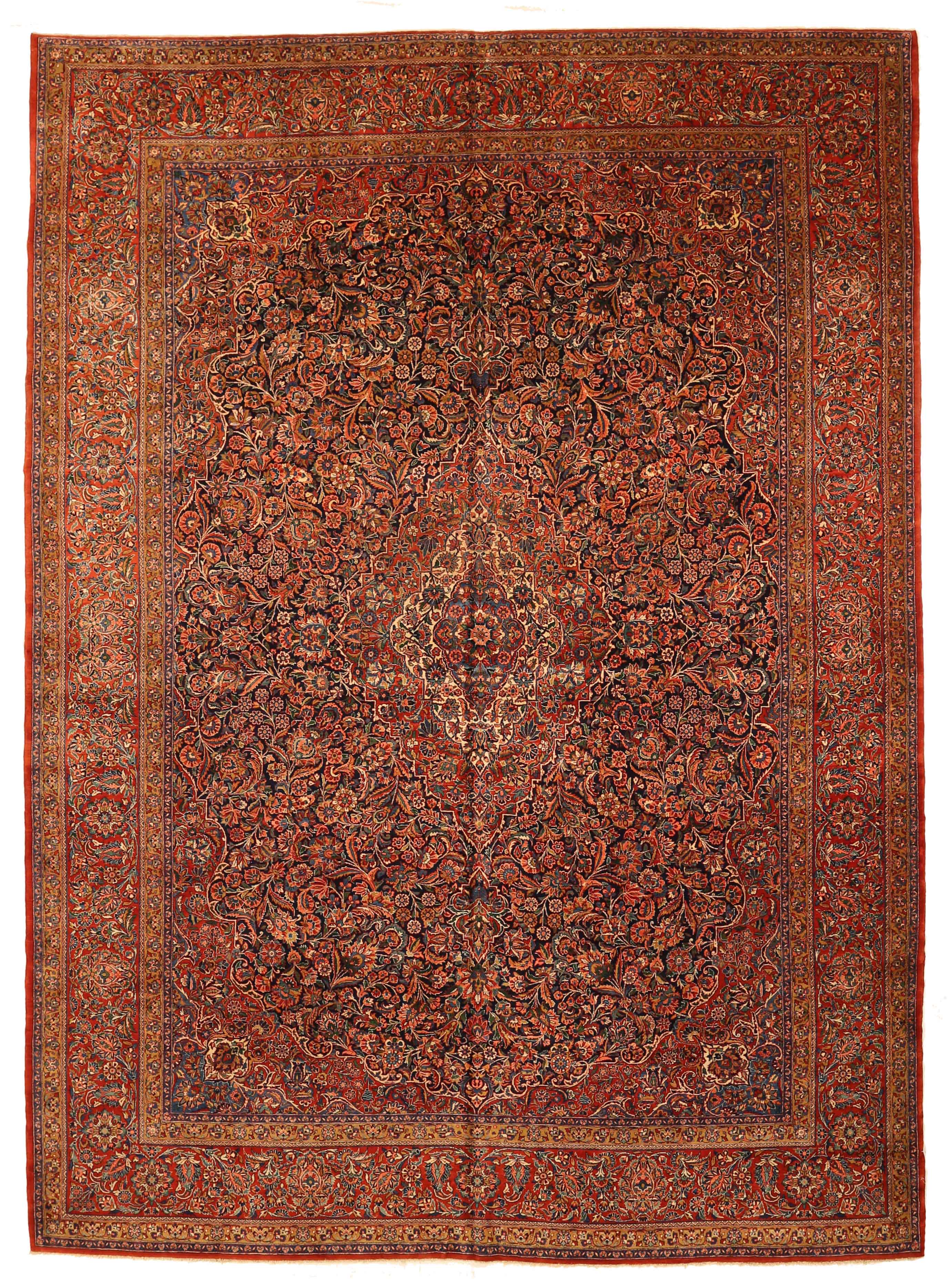 Thumbnail 4 for Antique Persian Ghazvin Traditional Rug 72894