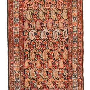 Thumbnail 14 for Antique Persian Malayer Transitional Rug 72900