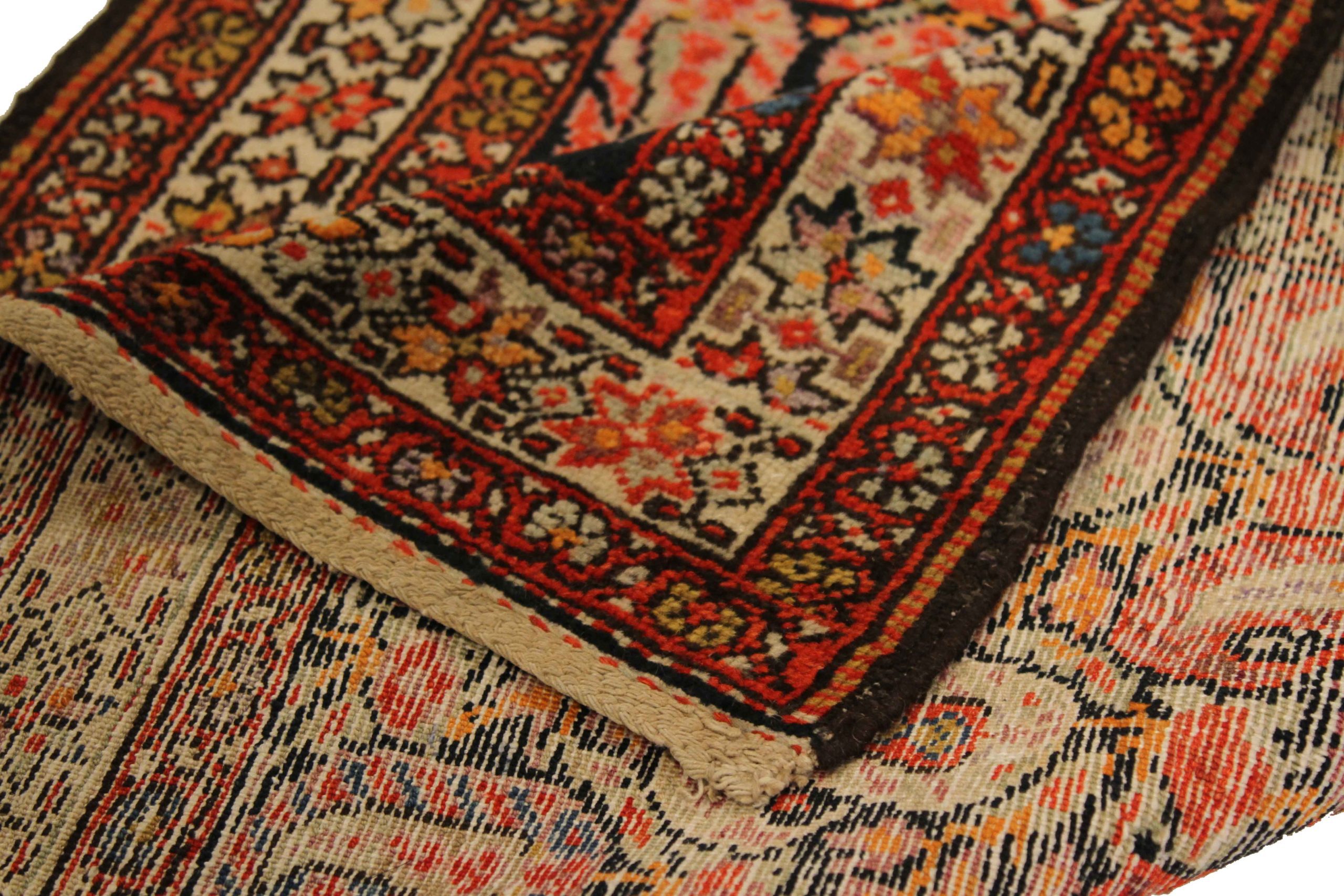 Thumbnail 3 for Antique Persian Malayer Transitional Rug 72900