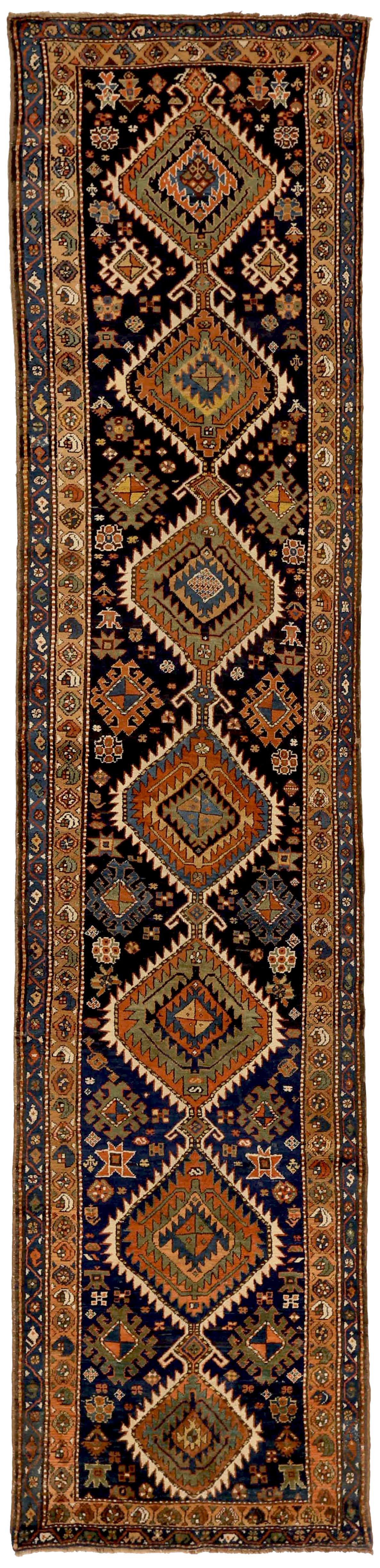 Thumbnail 7 for Antique Persian Azarbaijan Traditional Rug 72855