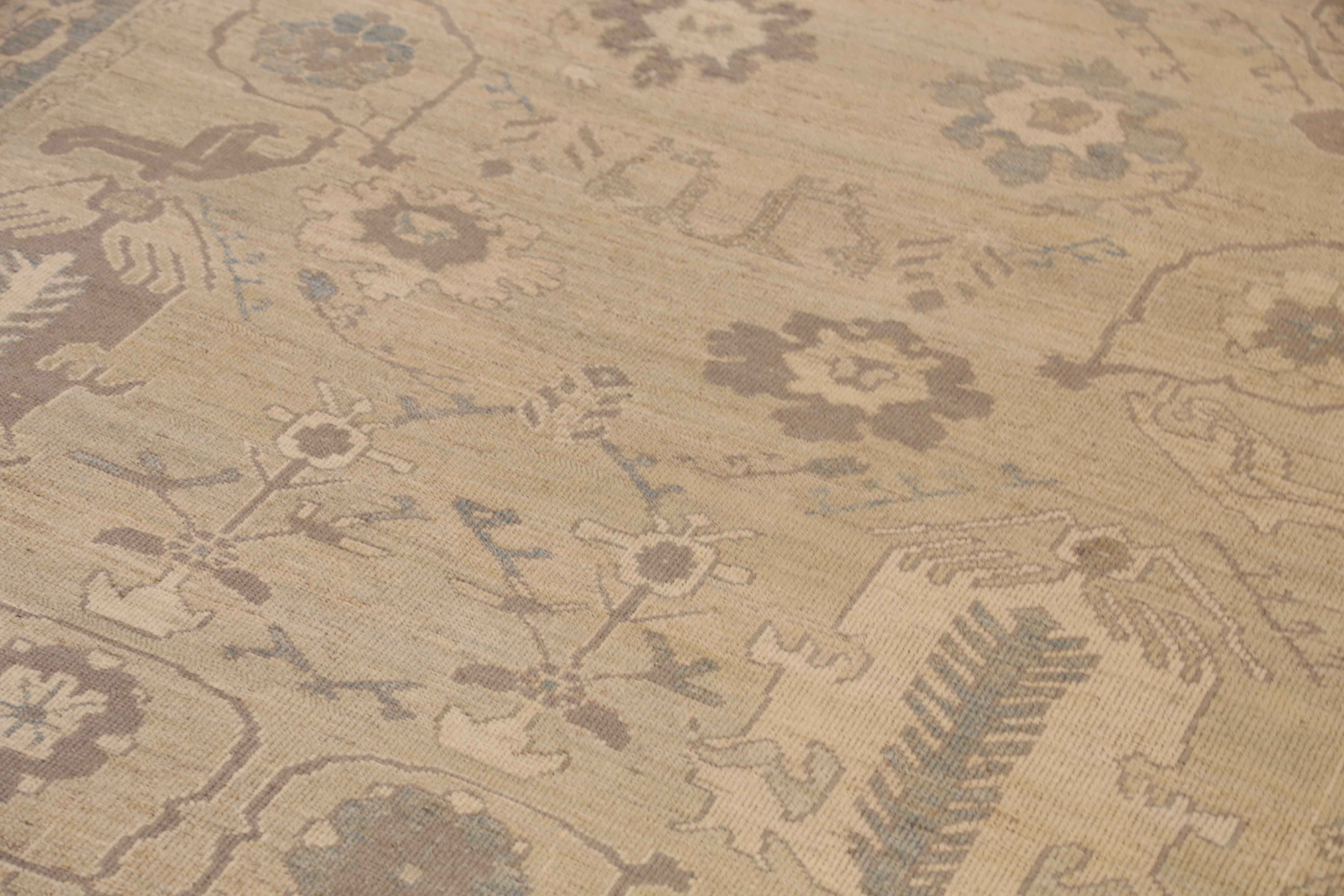 Thumbnail 15 for Persian Oushak Traditional Rug 68068