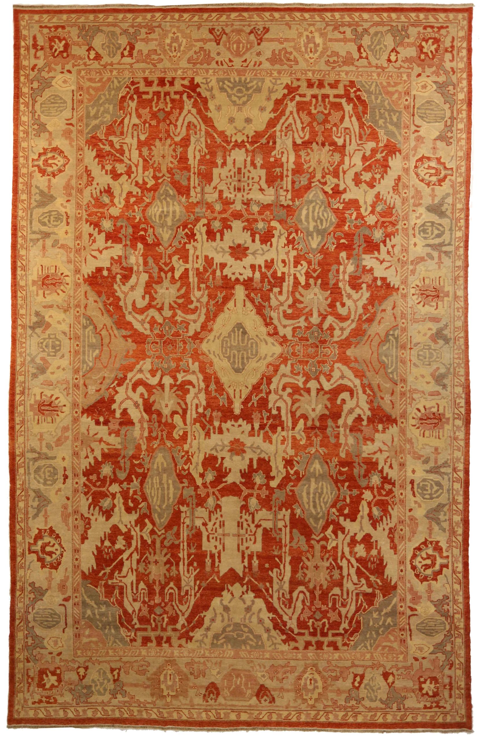 Thumbnail 15 for Turkey Oushak Traditional Rug 68119