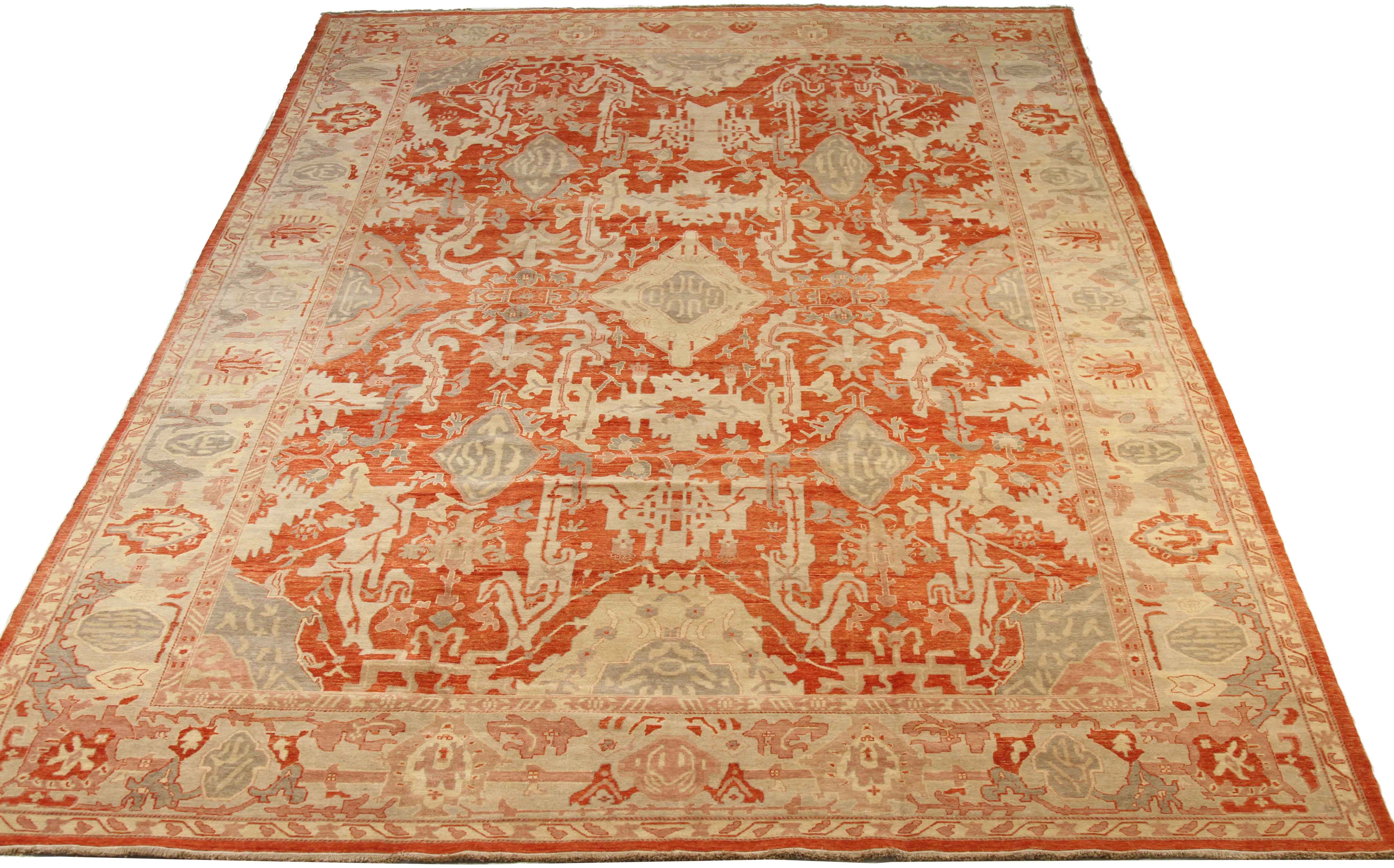 Thumbnail 11 for Turkey Oushak Traditional Rug 68119