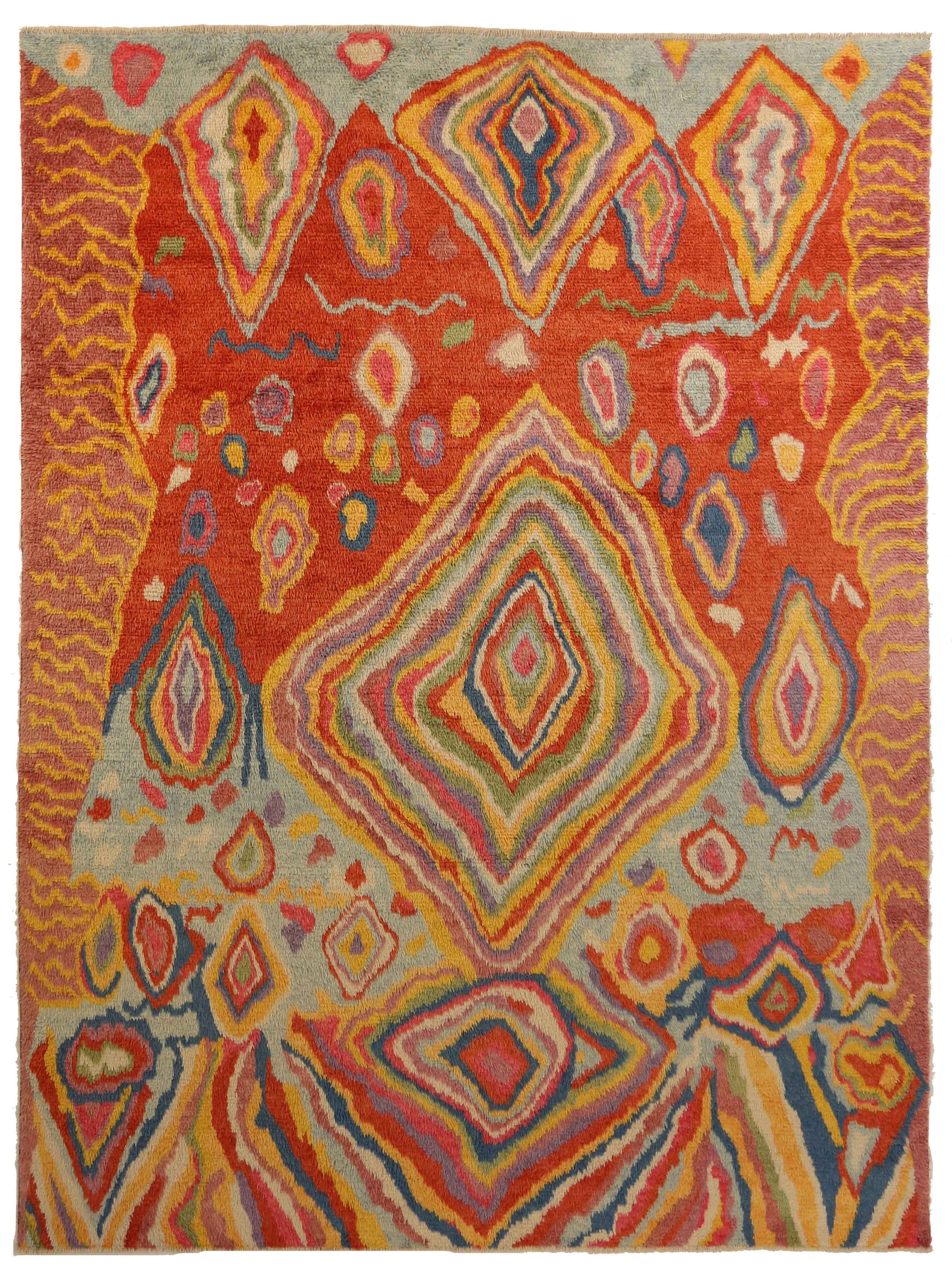 Thumbnail 8 for Turkey Moroccan Transitional Rug 68097