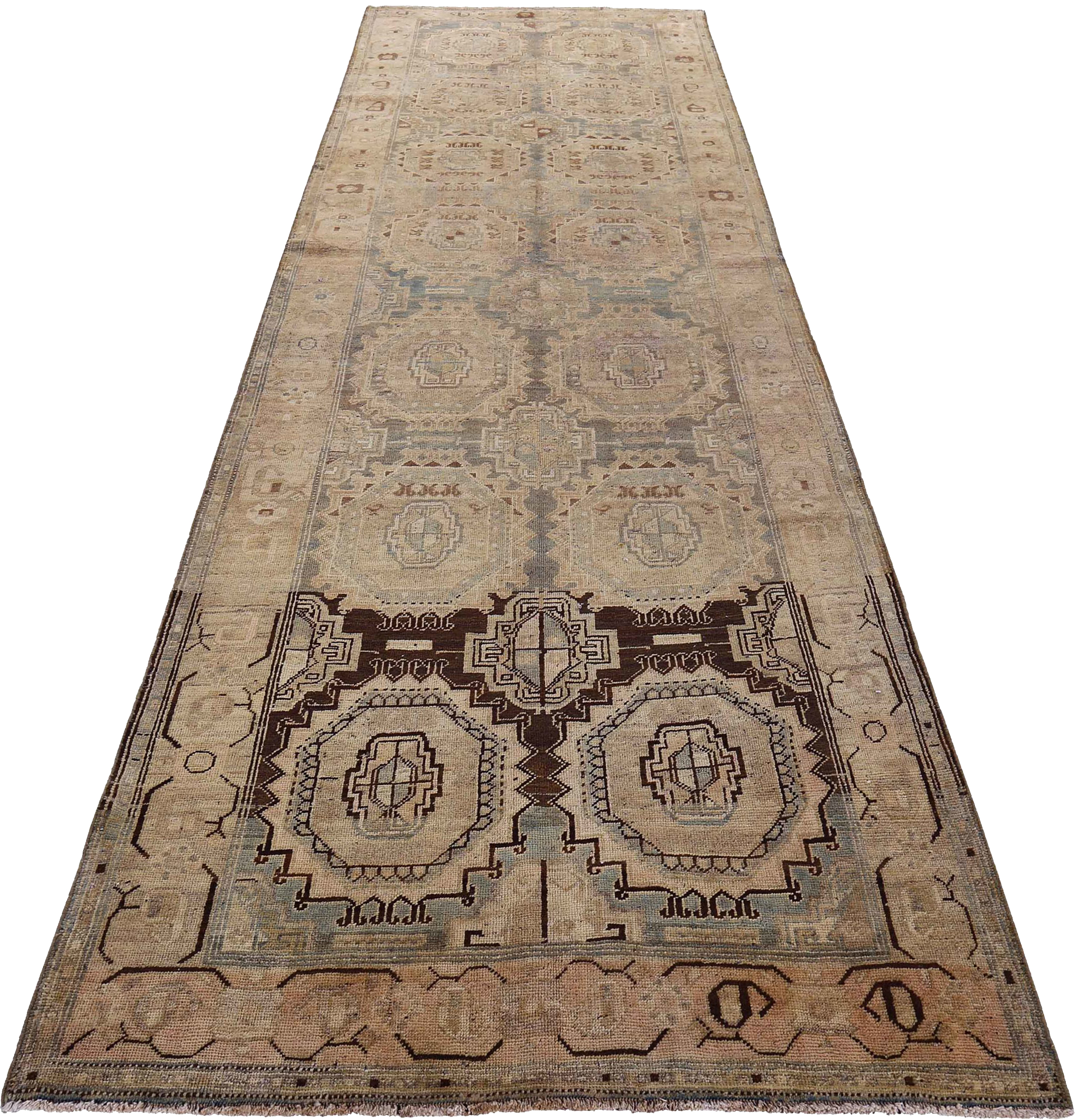 Thumbnail 2 for Antique Persian Bijar Transitional Rug 89687