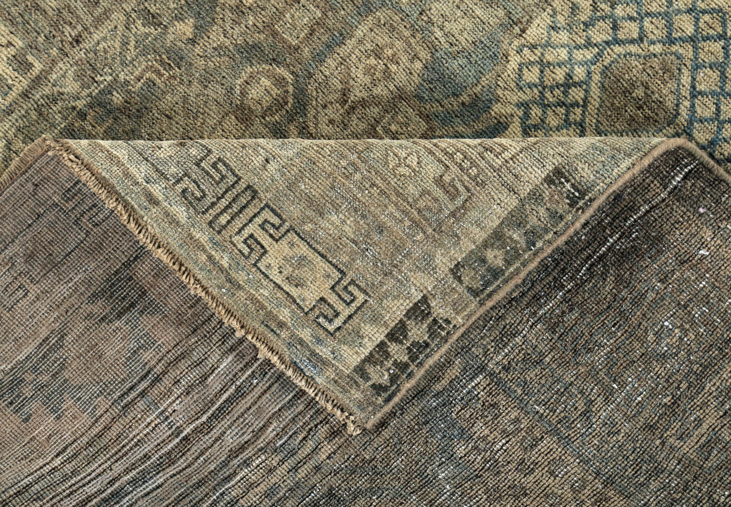 Thumbnail 2 for Antique Persian Bijar Transitional Rug 89680