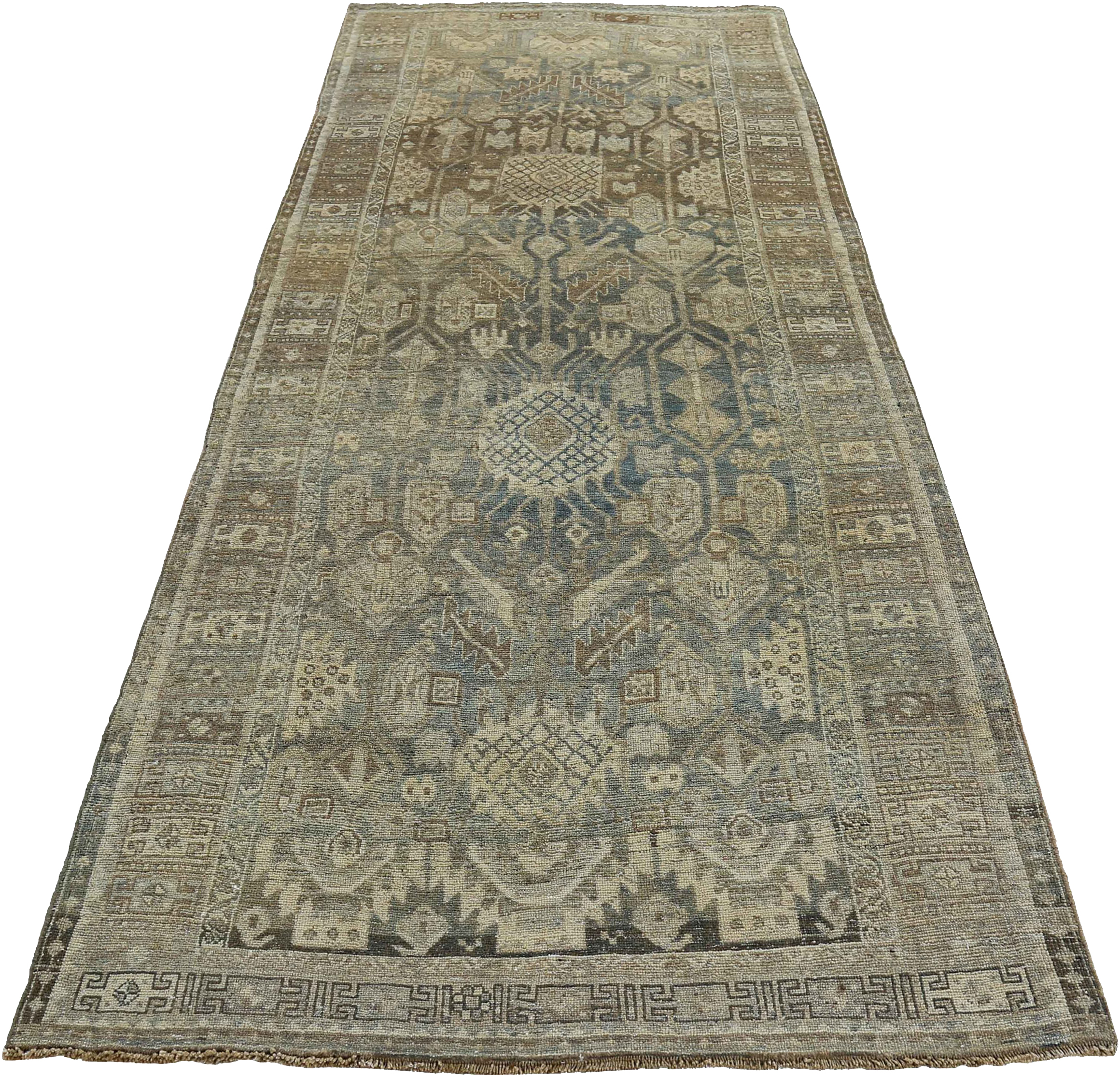 Thumbnail 4 for Antique Persian Bijar Transitional Rug 89680