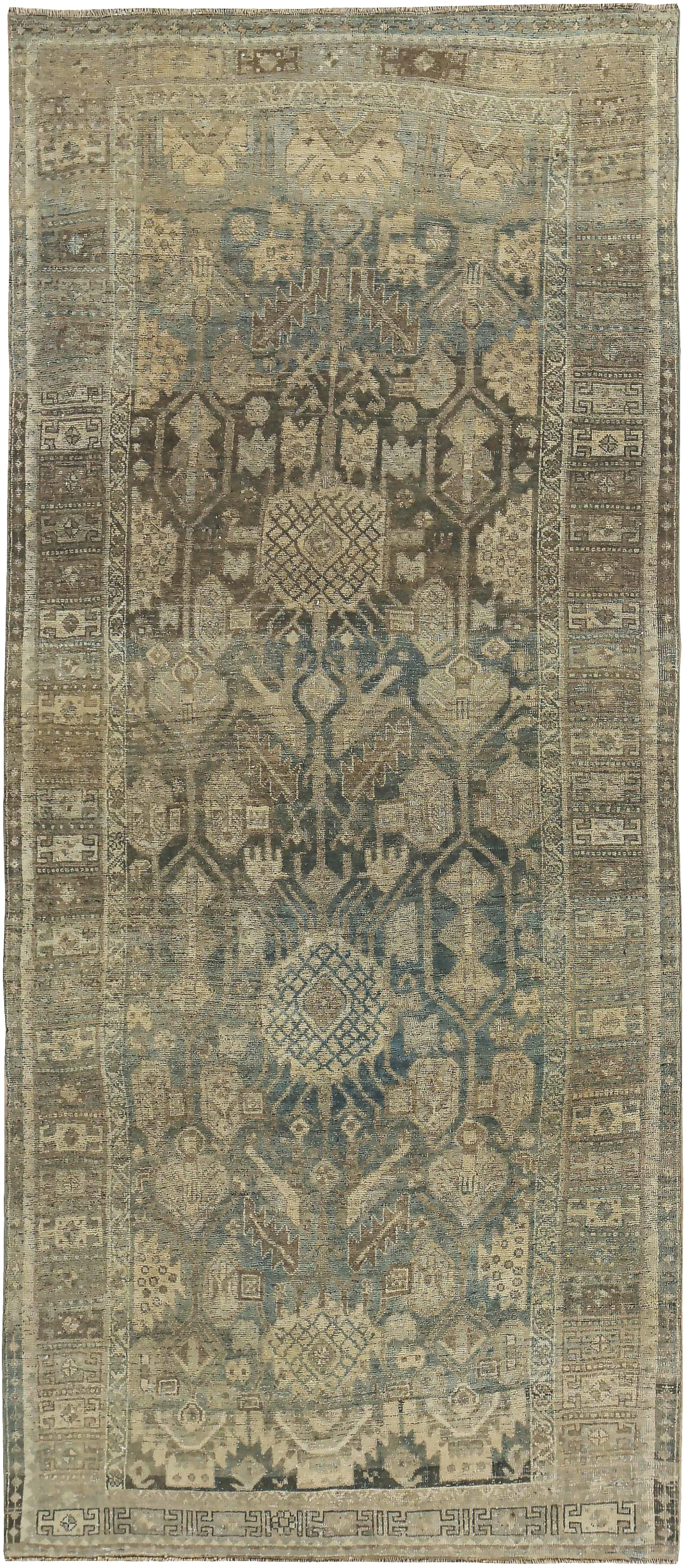 Thumbnail 5 for Antique Persian Bijar Transitional Rug 89680