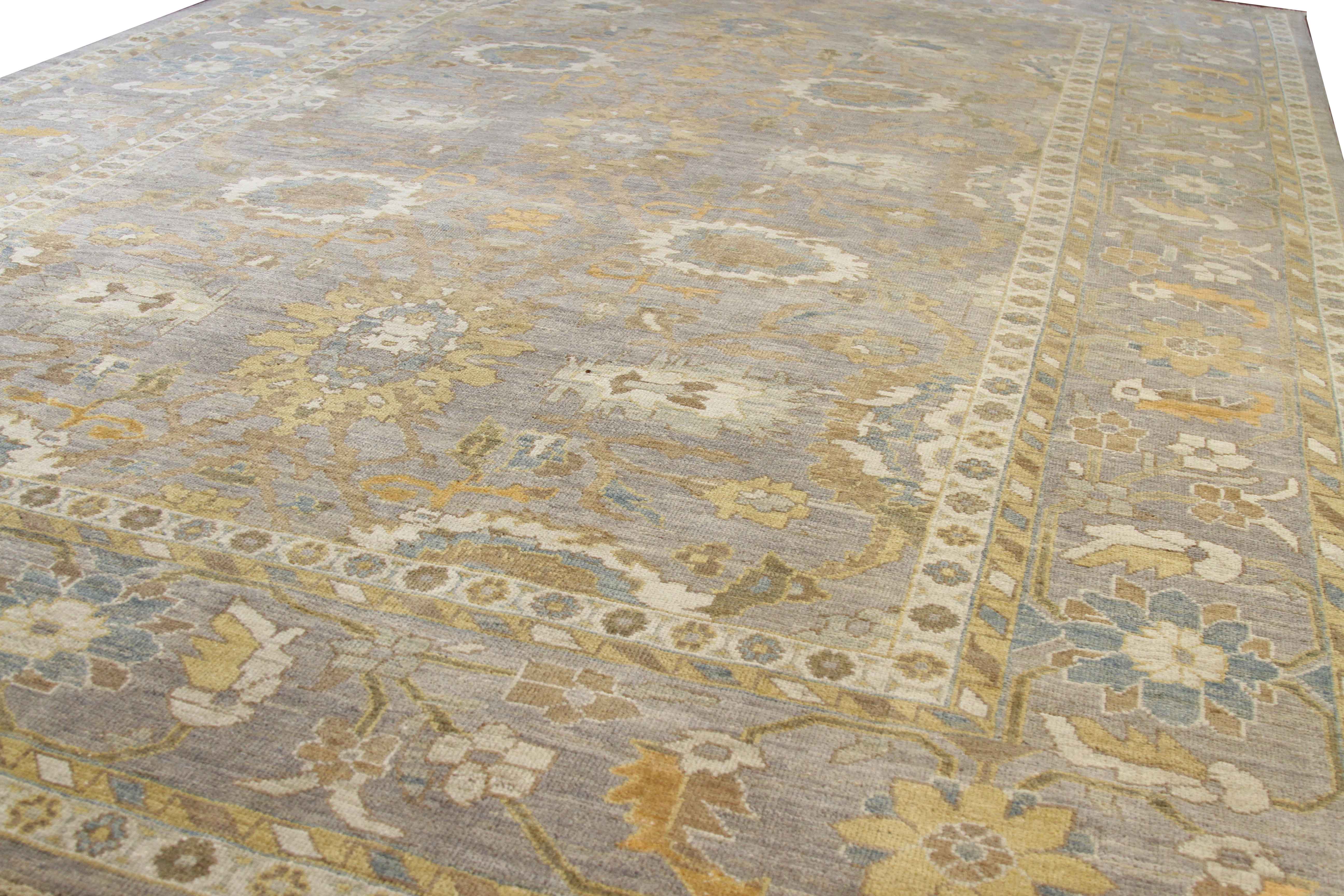 Thumbnail 3 for Persian Sultanabad Transitional Rug 68187