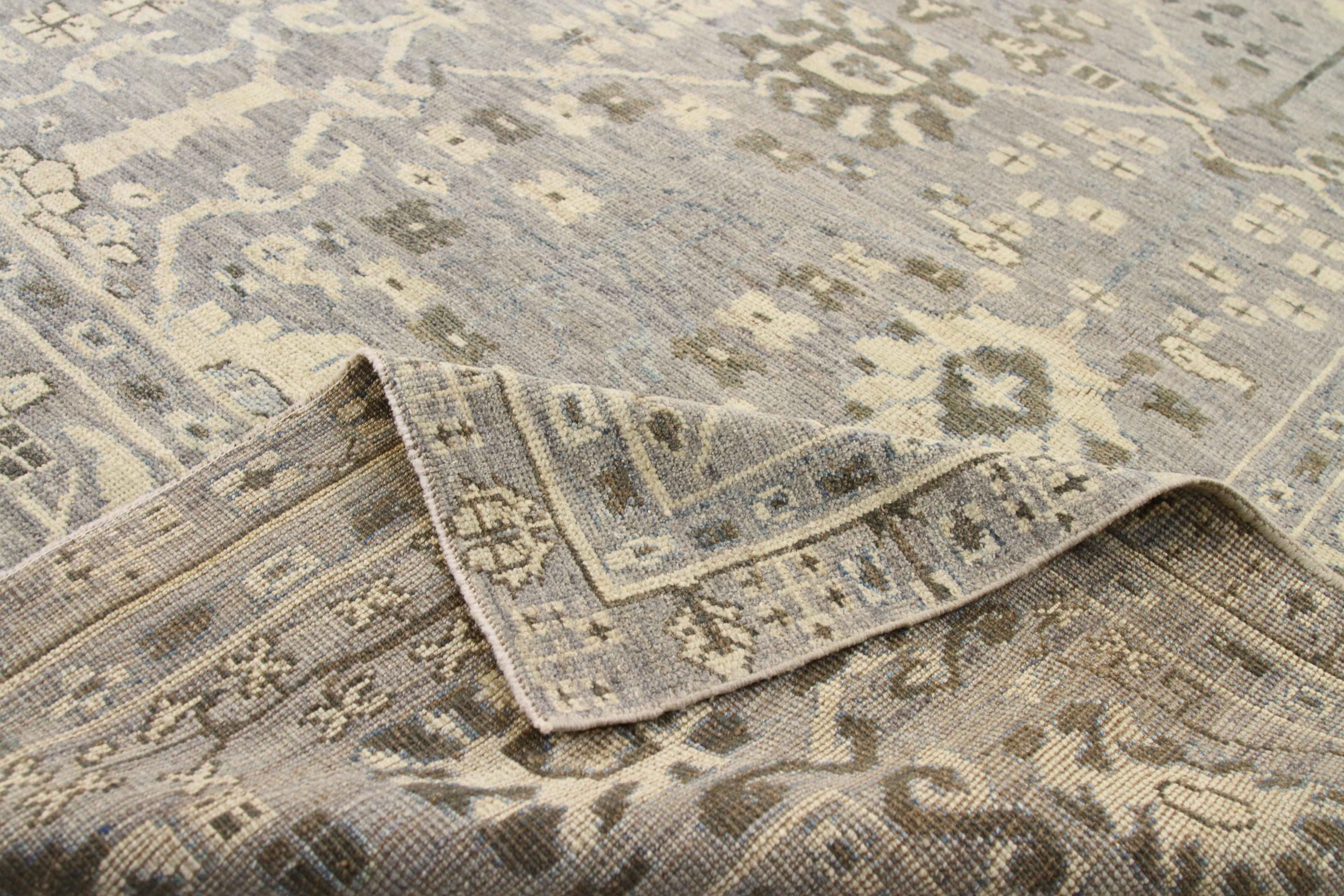 Thumbnail 4 for Persian Oushak Transitional Rug 68232