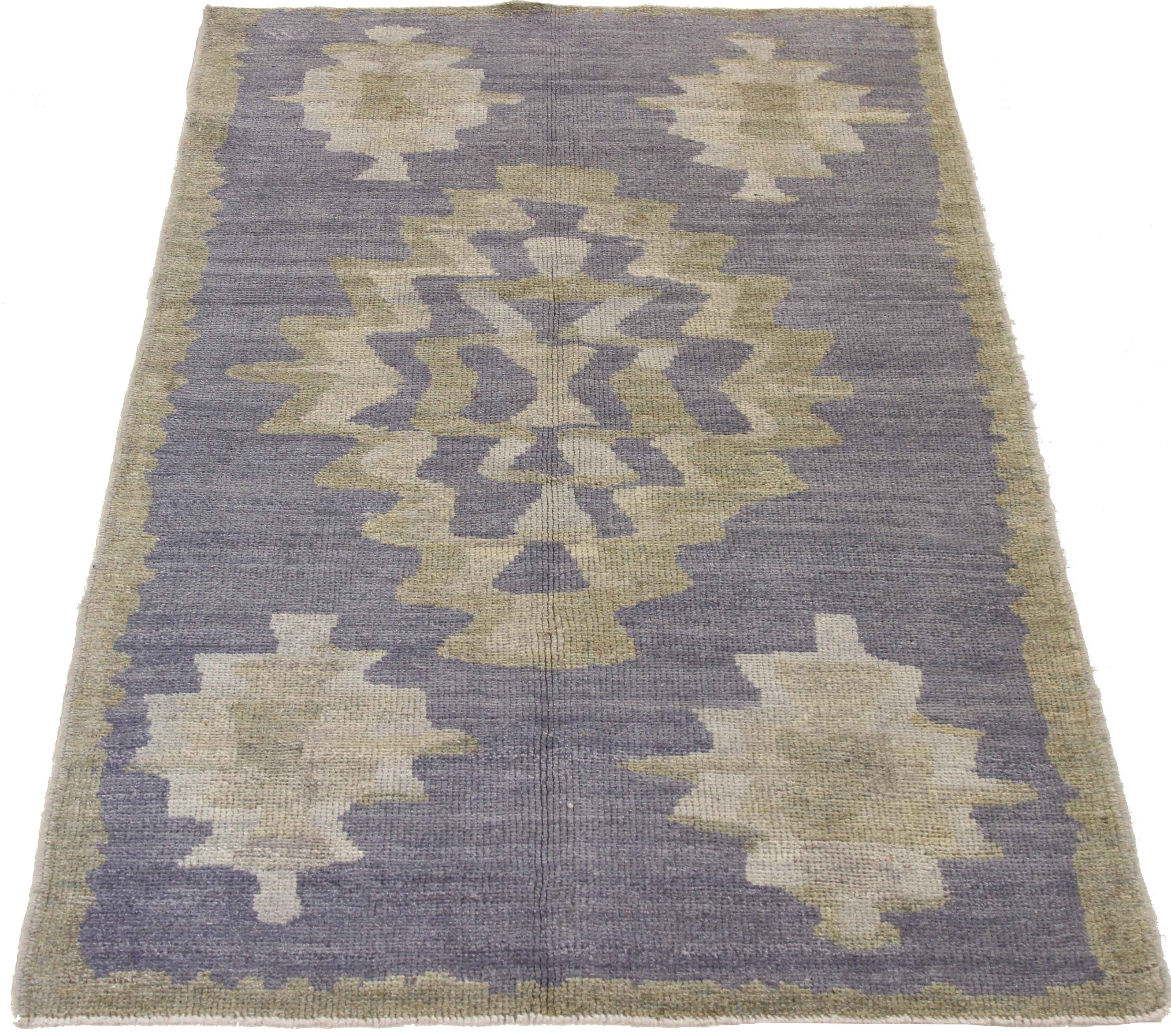 Thumbnail 7 for Persian Oushak Transitional Rug 68238