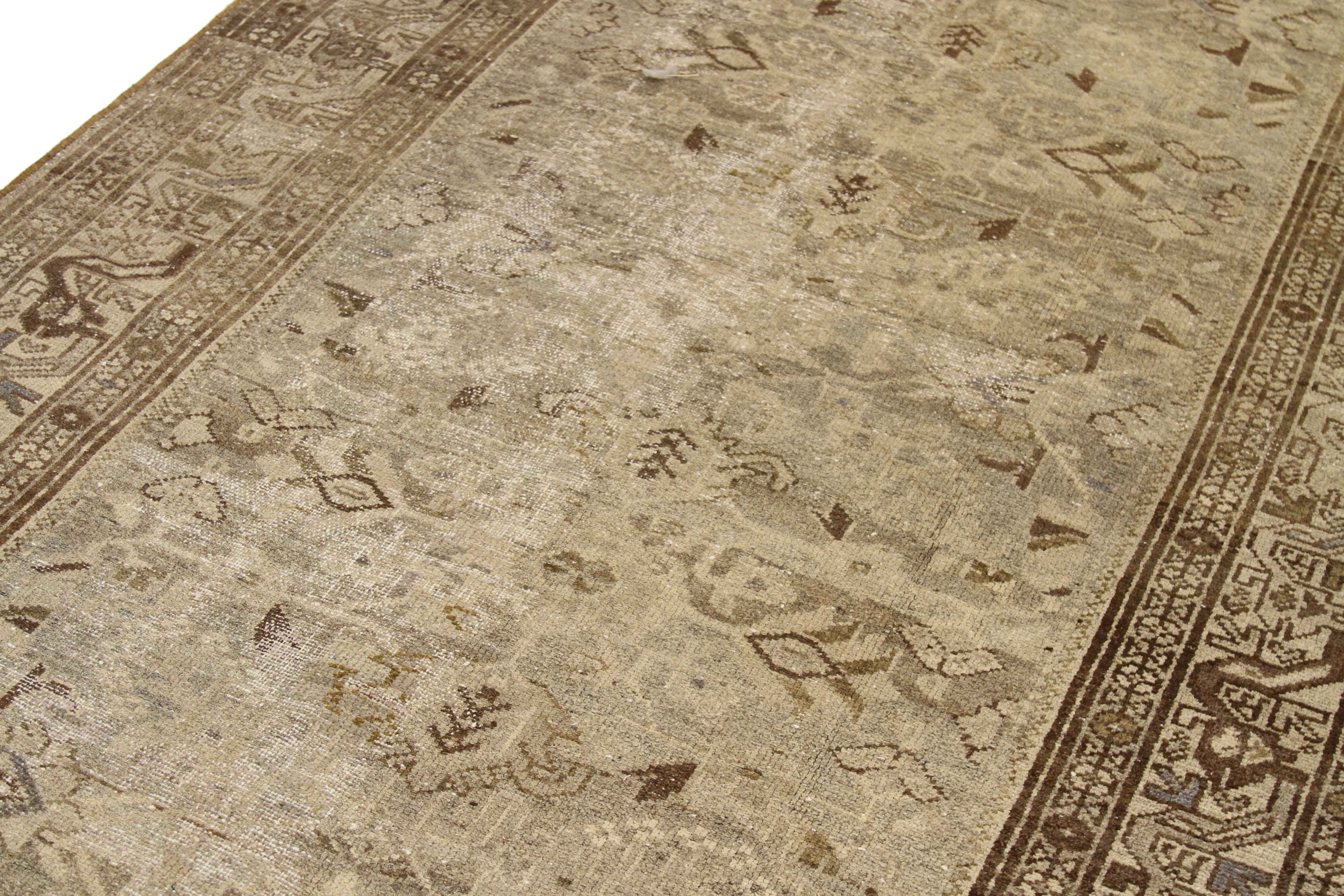 Thumbnail 2 for Antique Persian Hamadan Transitional Rug 68316