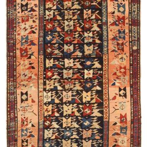 Thumbnail 15 for Antique Russia Karabagh Transitional Rug 72970