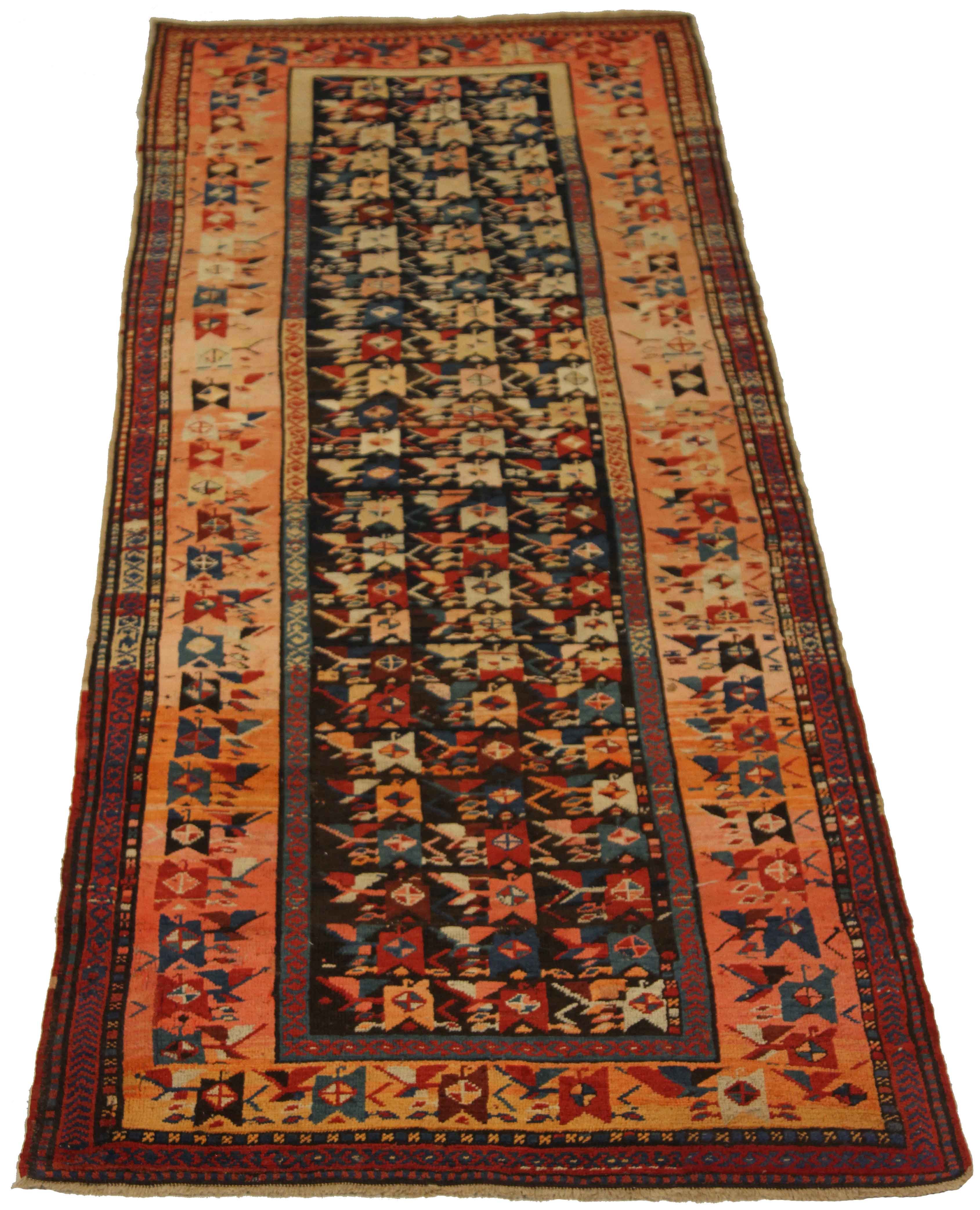 Thumbnail 6 for Antique Russia Karabagh Transitional Rug 72970