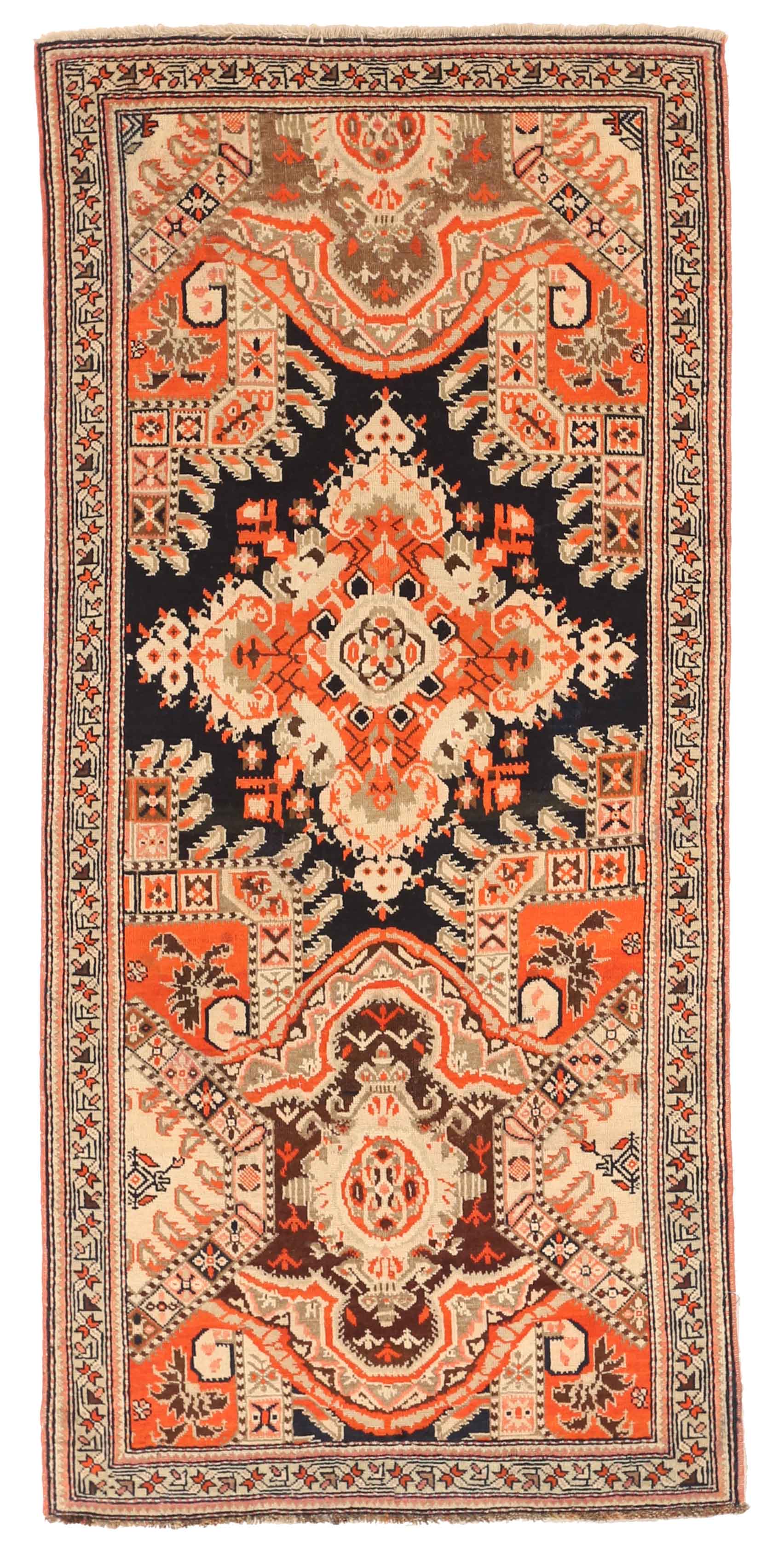 Thumbnail 10 for Antique Russia Karabagh Traditional Rug 72971