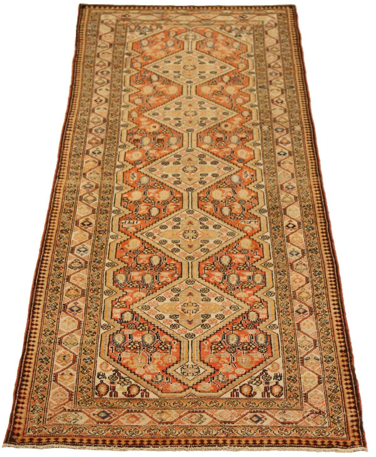 Thumbnail 10 for Antique Persian Malayer Traditional Rug 72978