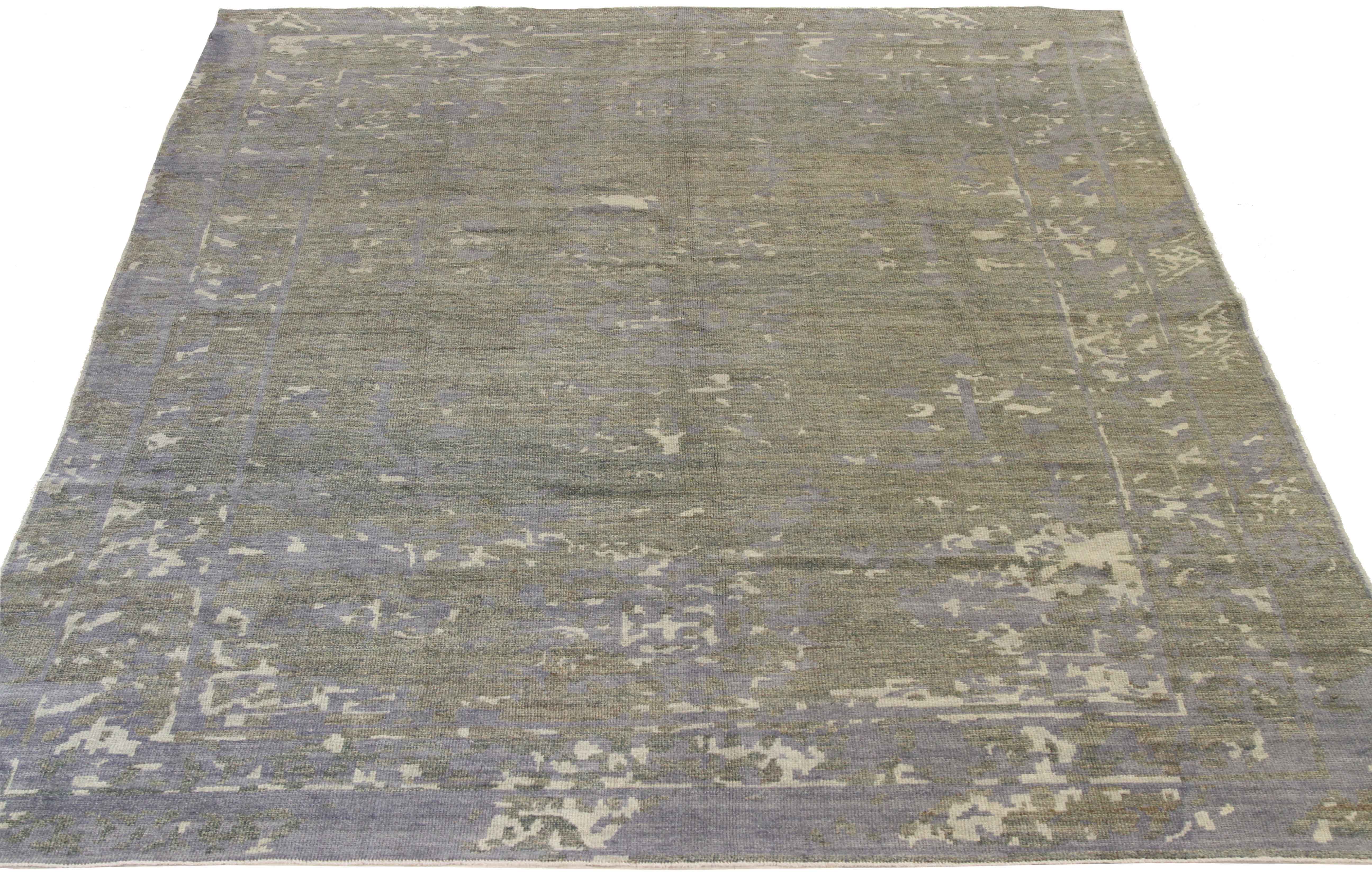 Thumbnail 3 for Persian Oushak Transitional Rug 68389