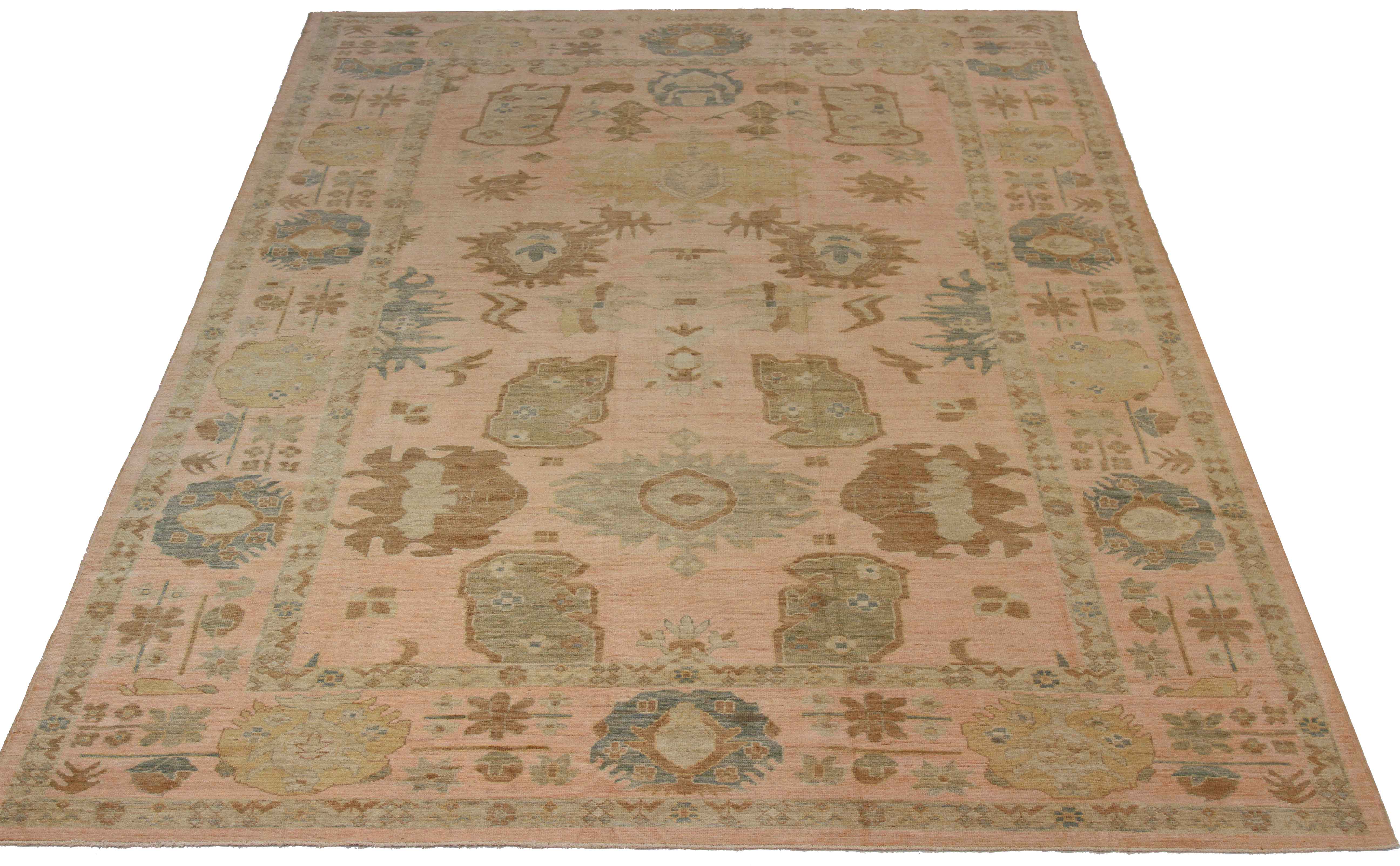 Thumbnail 7 for Persian Sultanabad Transitional Rug 68468