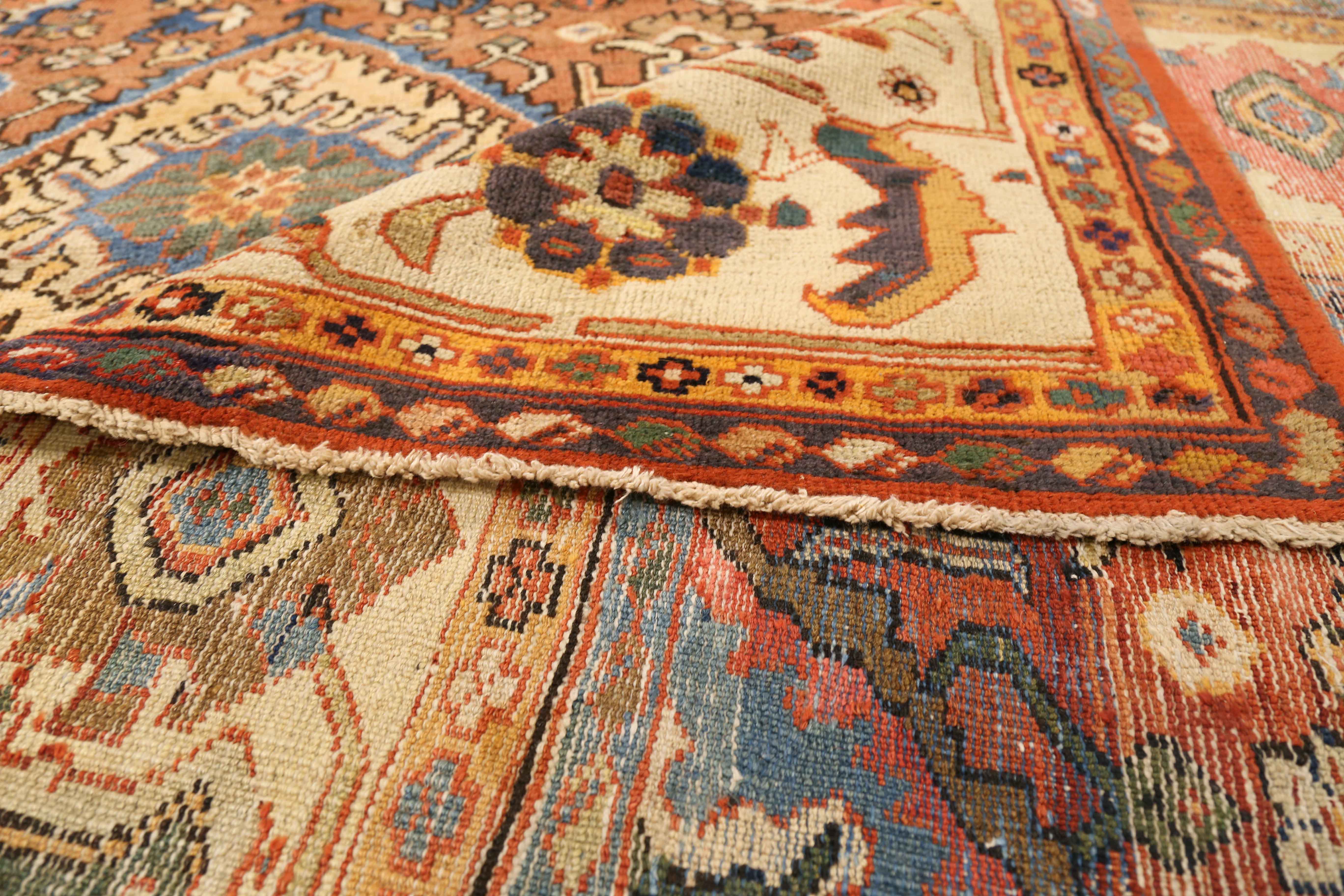 Thumbnail 5 for Antique Persian Sultanabad Traditional Rug 73037