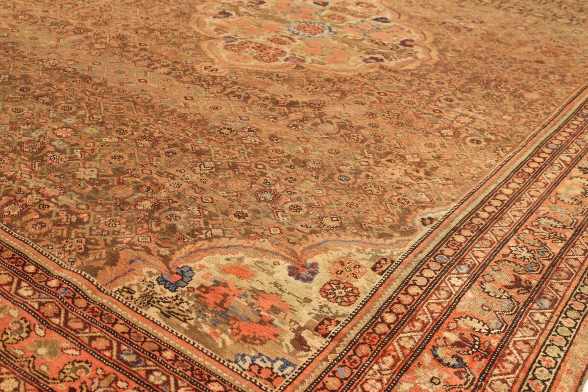 Thumbnail 14 for Antique Persian Malayer Traditional Rug 73103