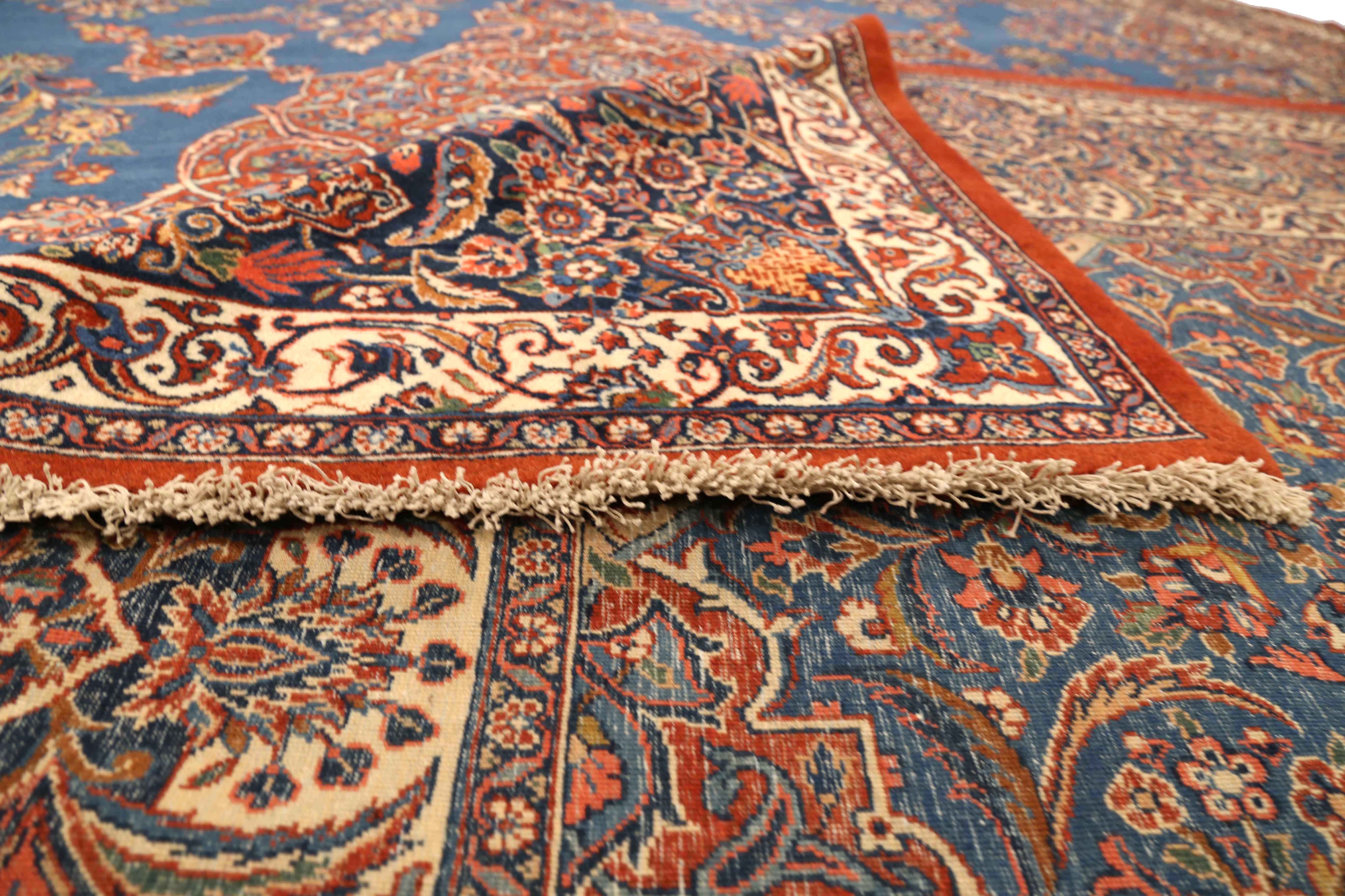 Thumbnail 14 for Antique Persian Ghazvin Traditional Rug 73073